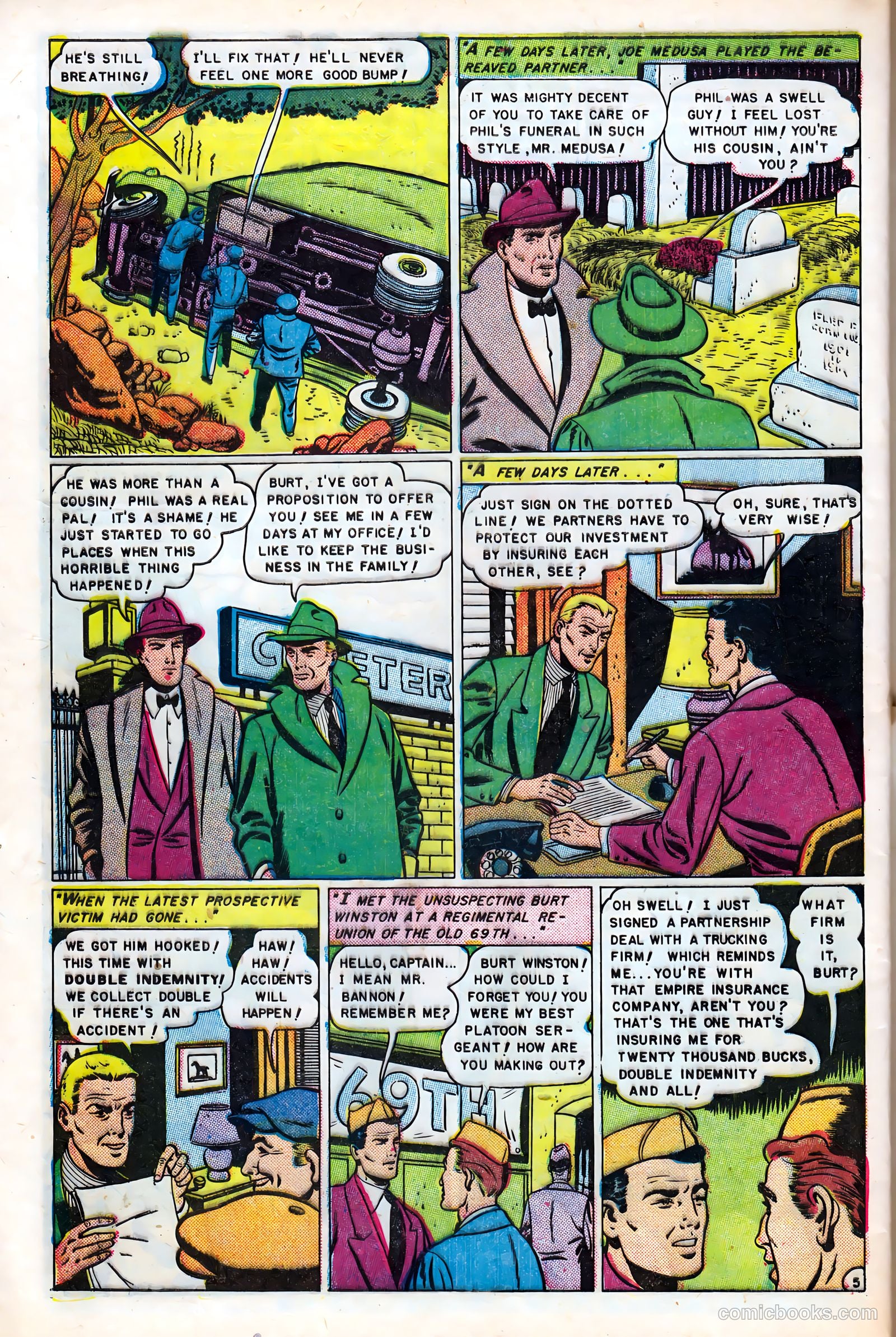 Men Against Crime #6 (1951) — page 32 of 36