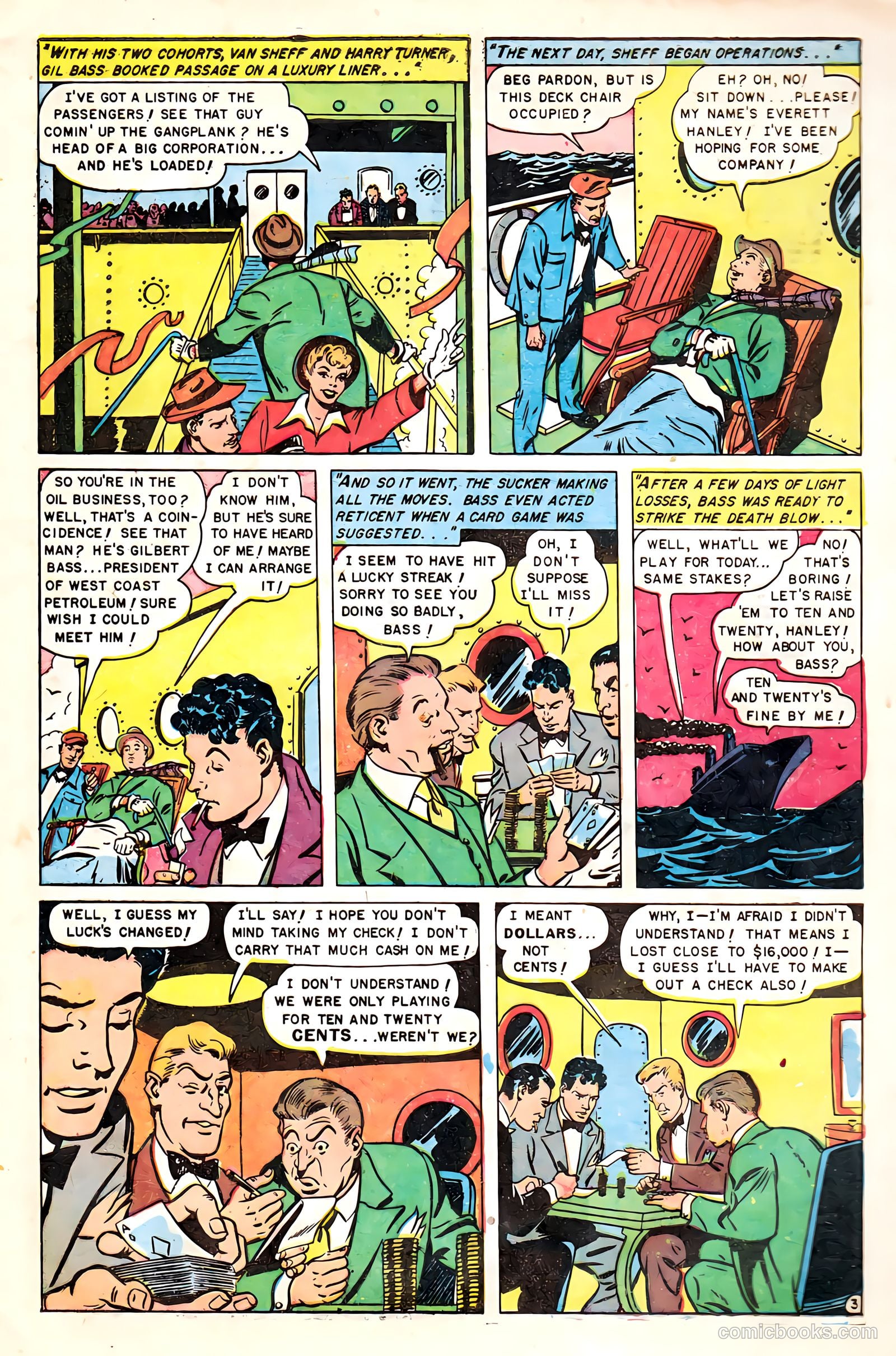 Men Against Crime #7 (1951) — page 5 of 36