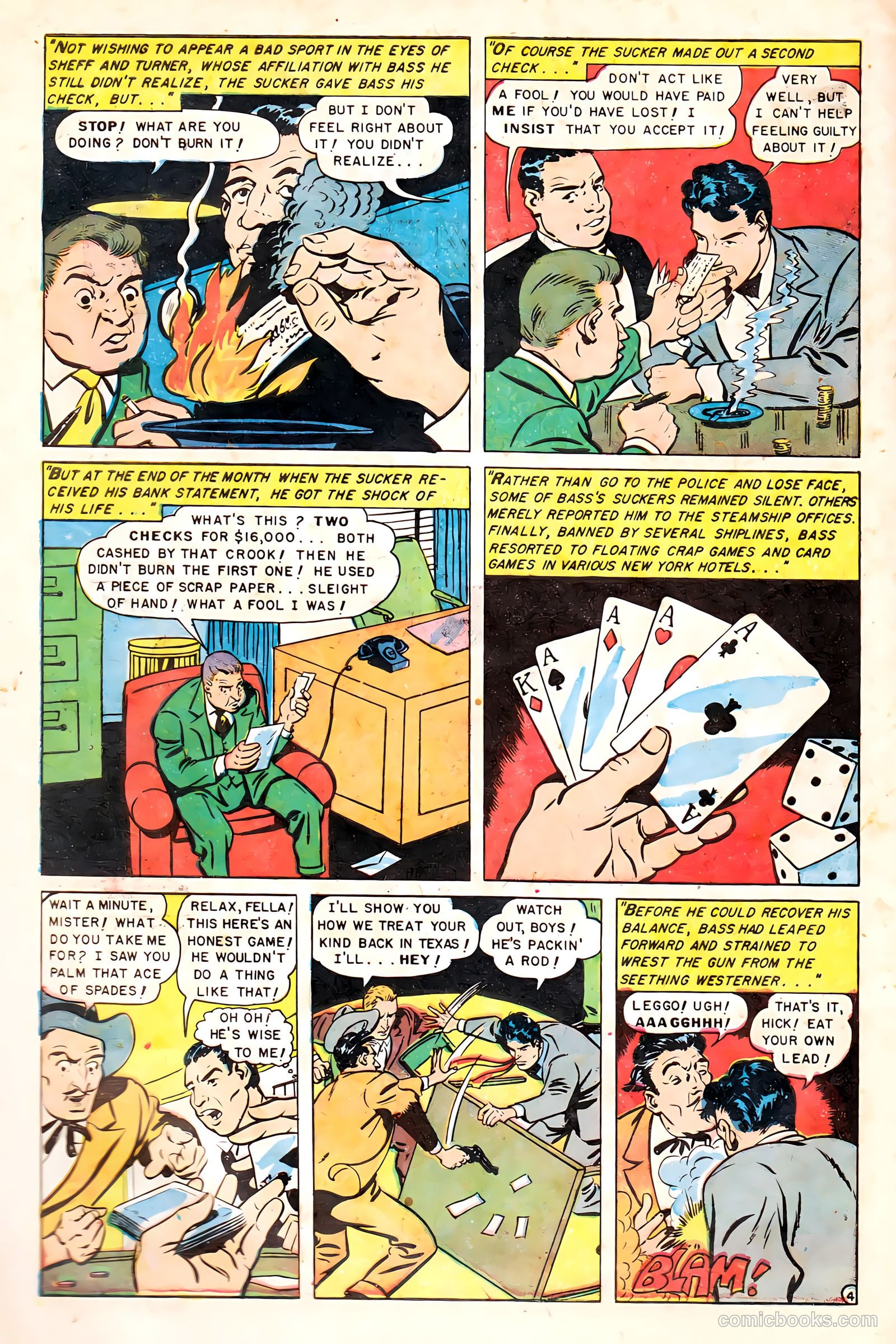 Men Against Crime #7 (1951) — page 6 of 36