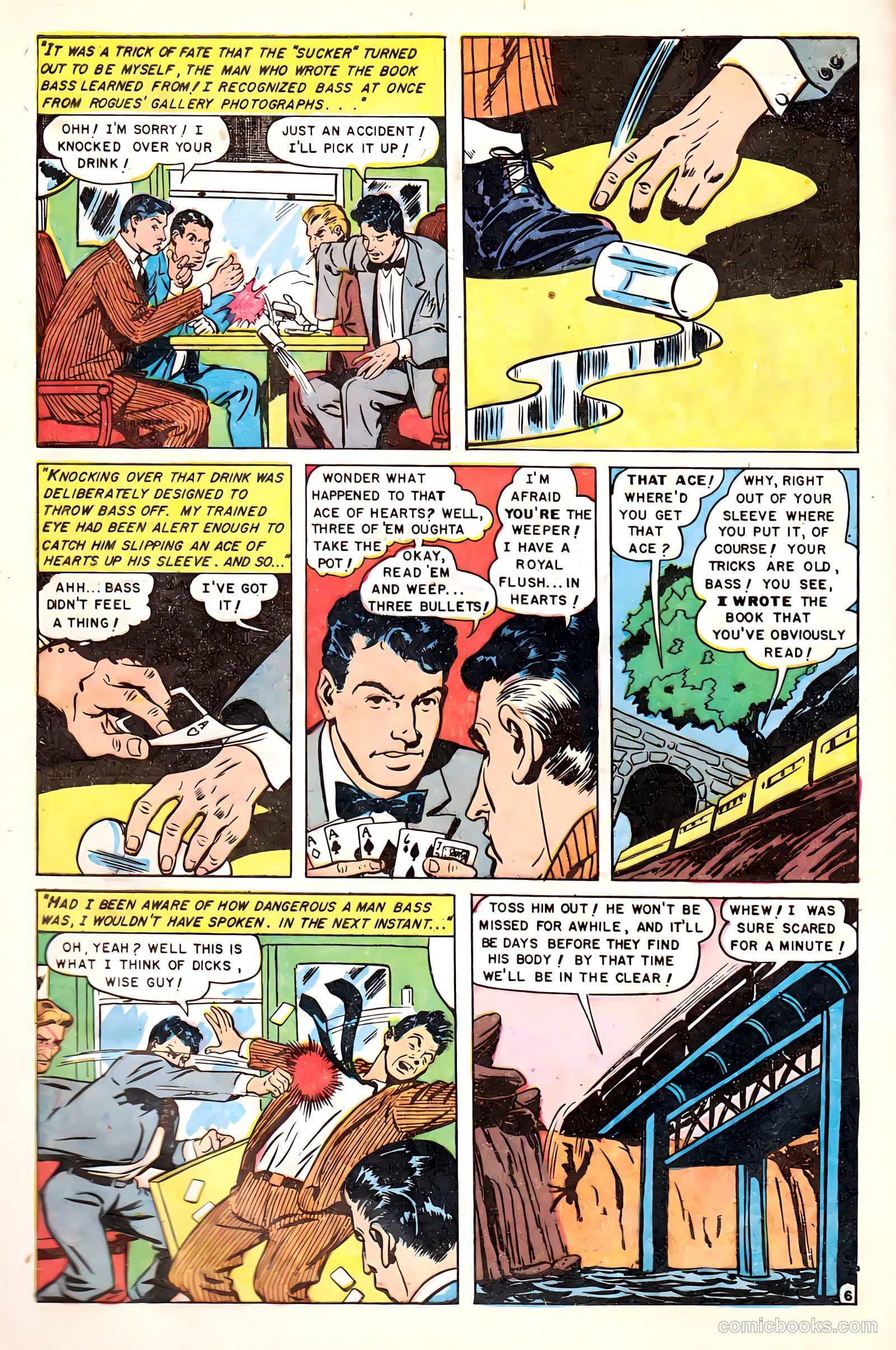 Men Against Crime #7 (1951) — page 8 of 36