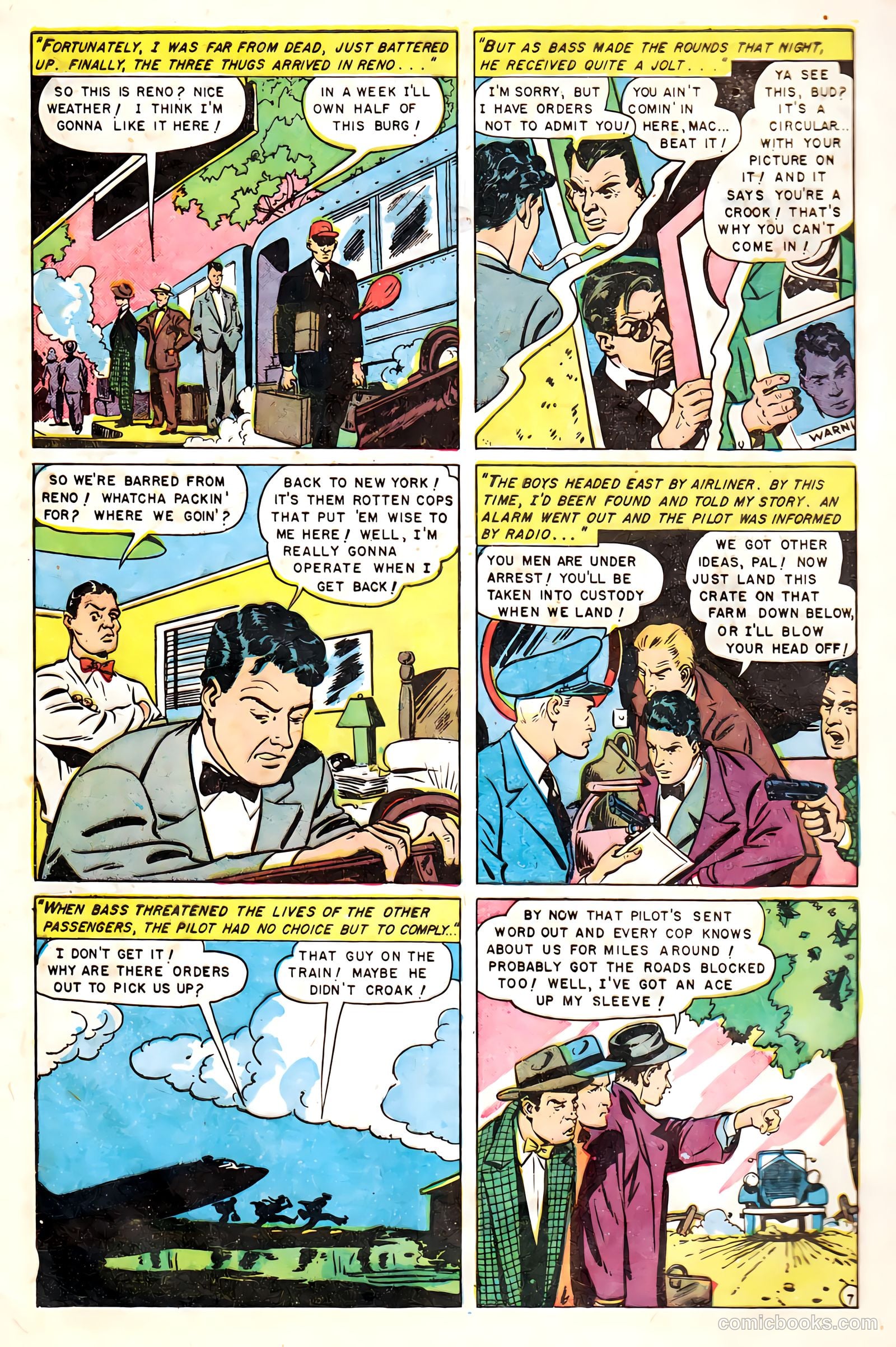 Men Against Crime #7 (1951) — page 9 of 36