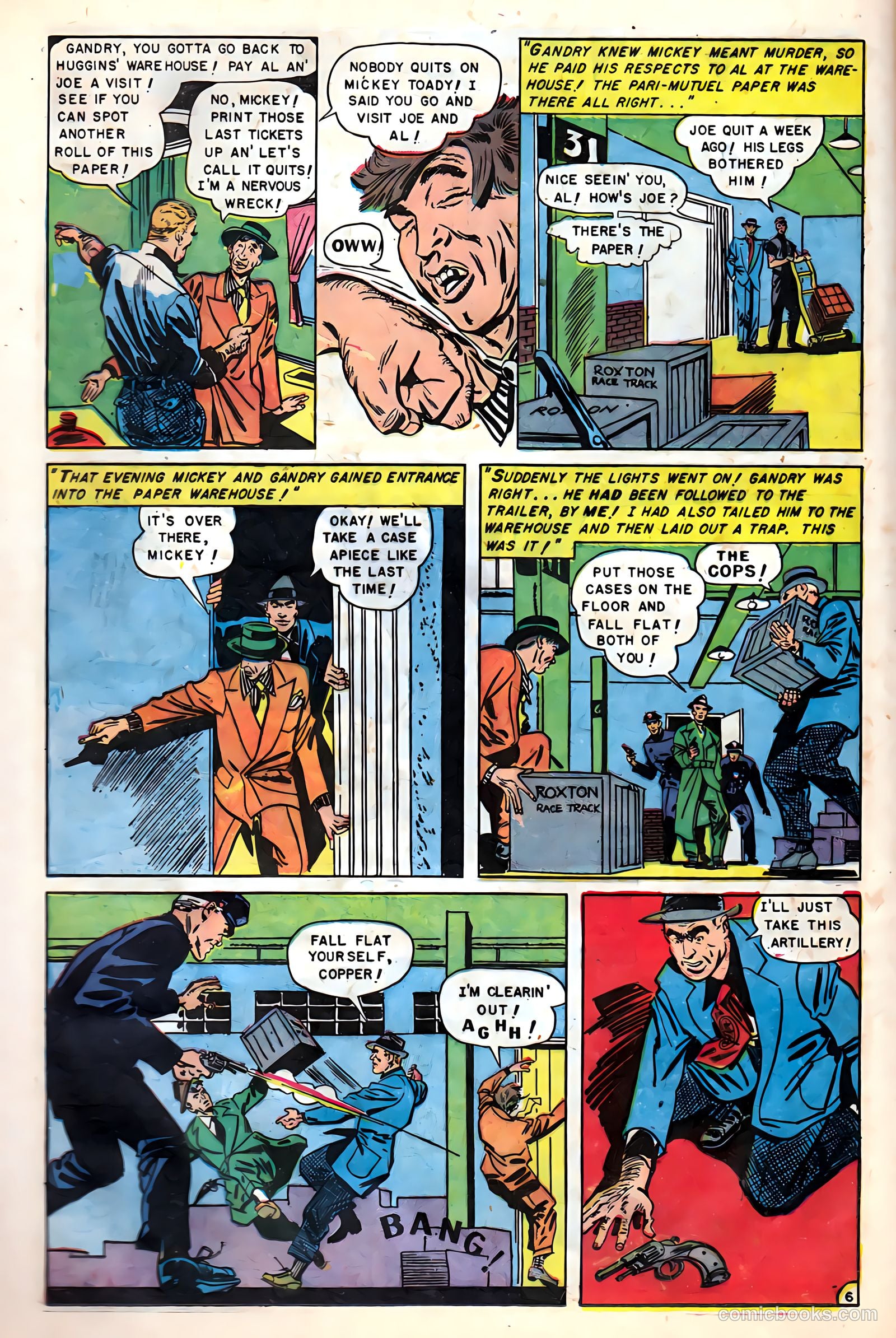 Men Against Crime #7 (1951) — page 16 of 36