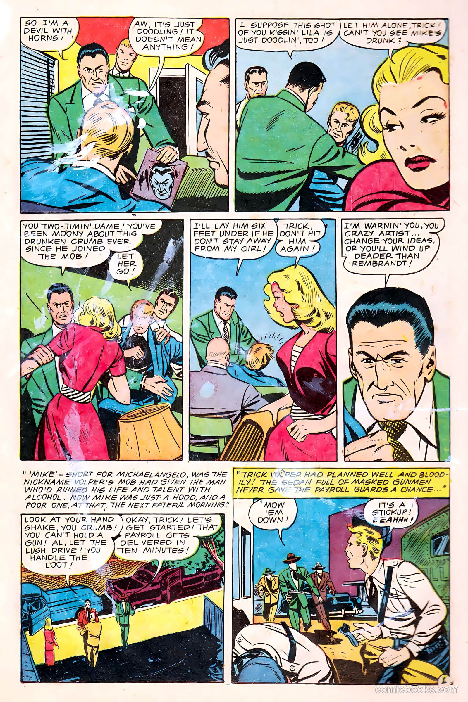 Men Against Crime #7 (1951) — page 19 of 36