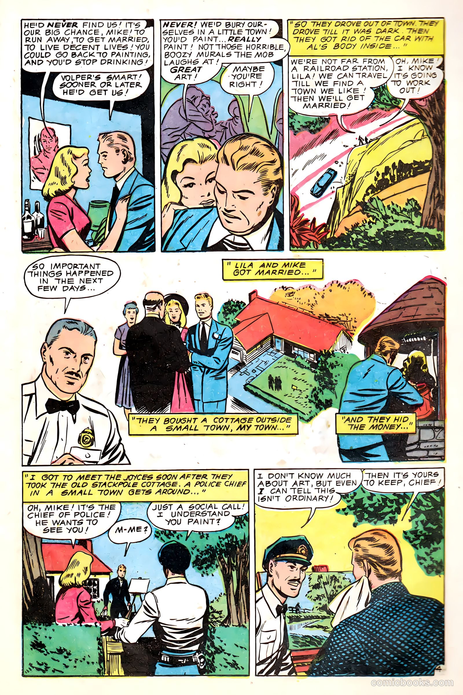 Men Against Crime #7 (1951) — page 21 of 36