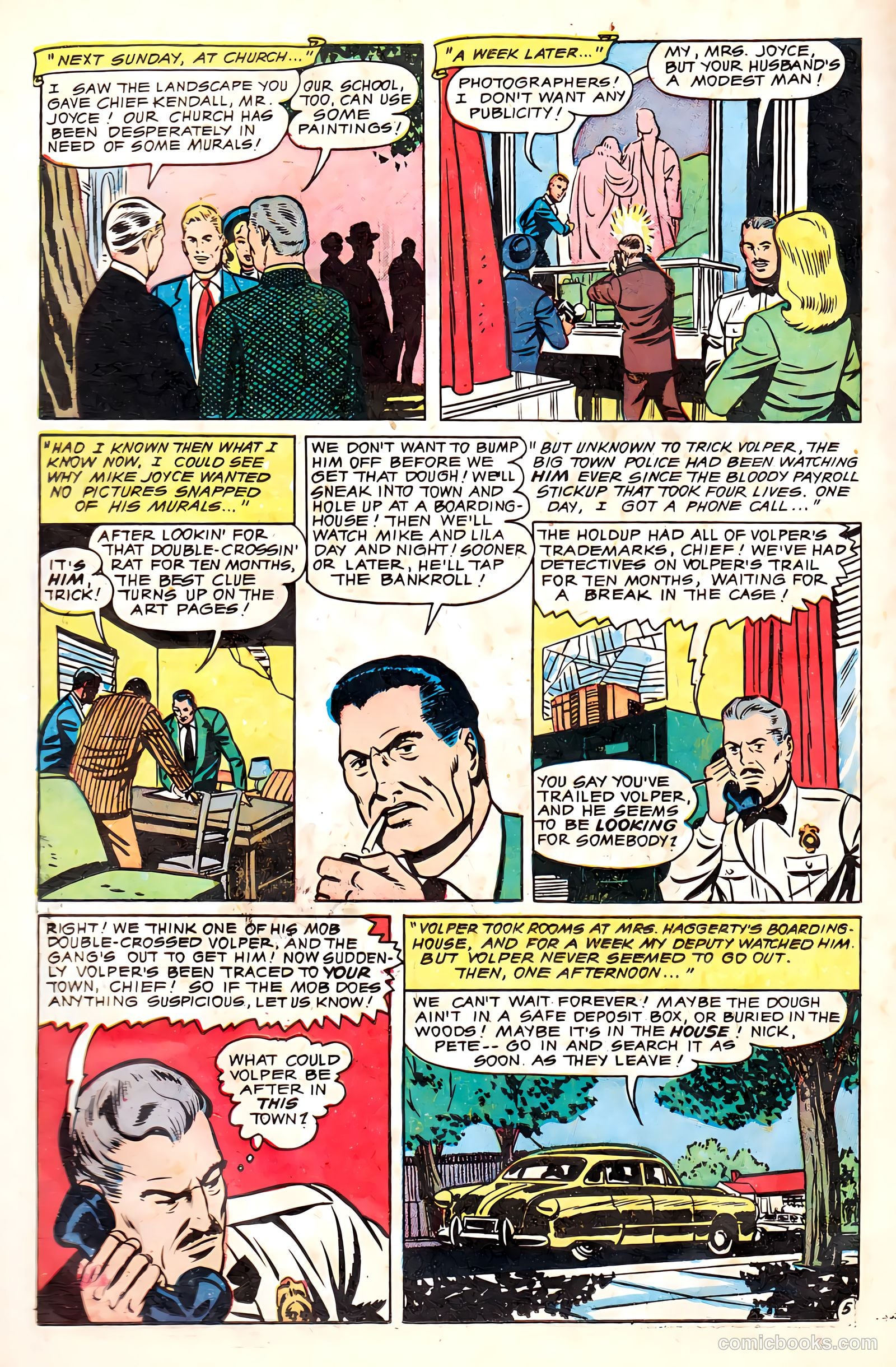 Men Against Crime #7 (1951) — page 22 of 36