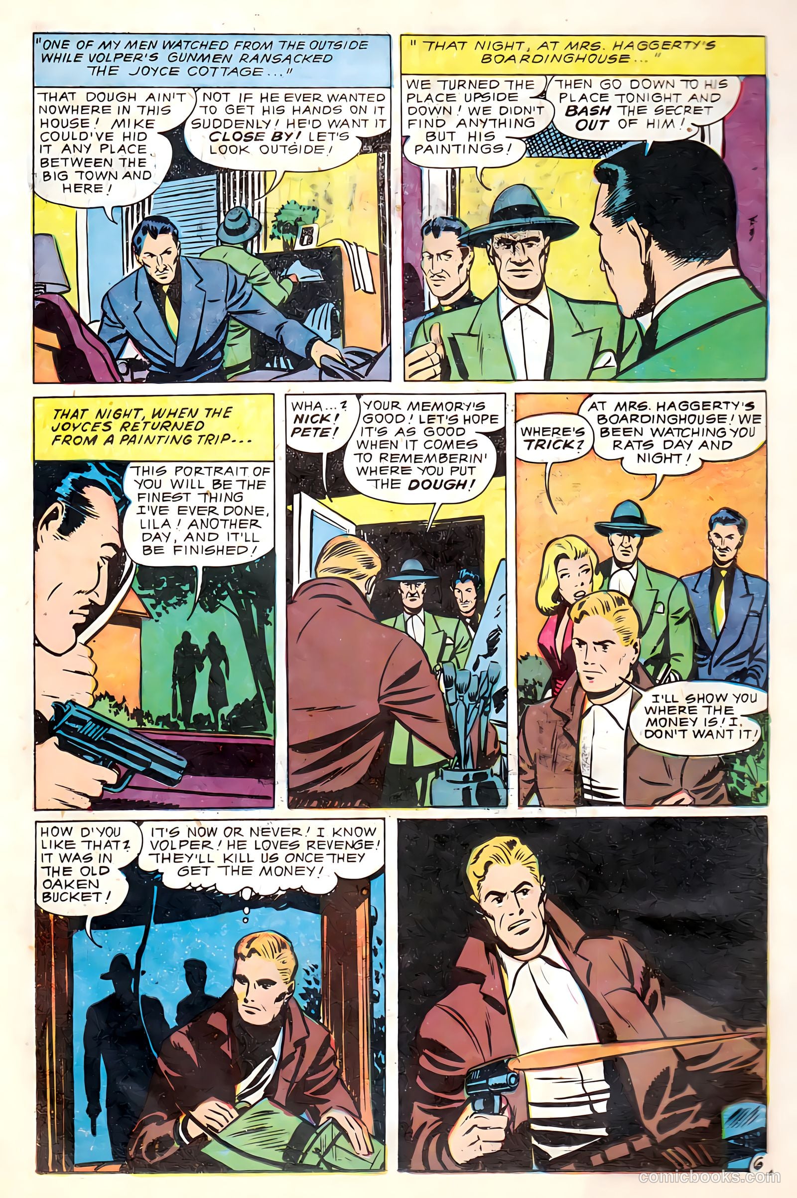 Men Against Crime #7 (1951) — page 23 of 36