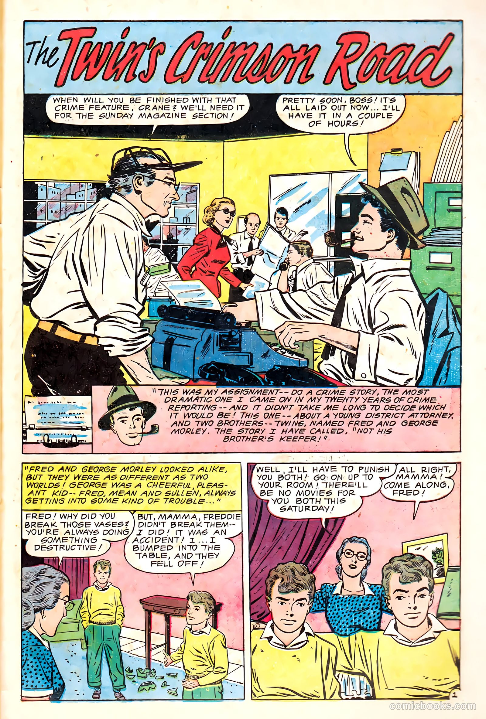 Men Against Crime #7 (1951) — page 27 of 36