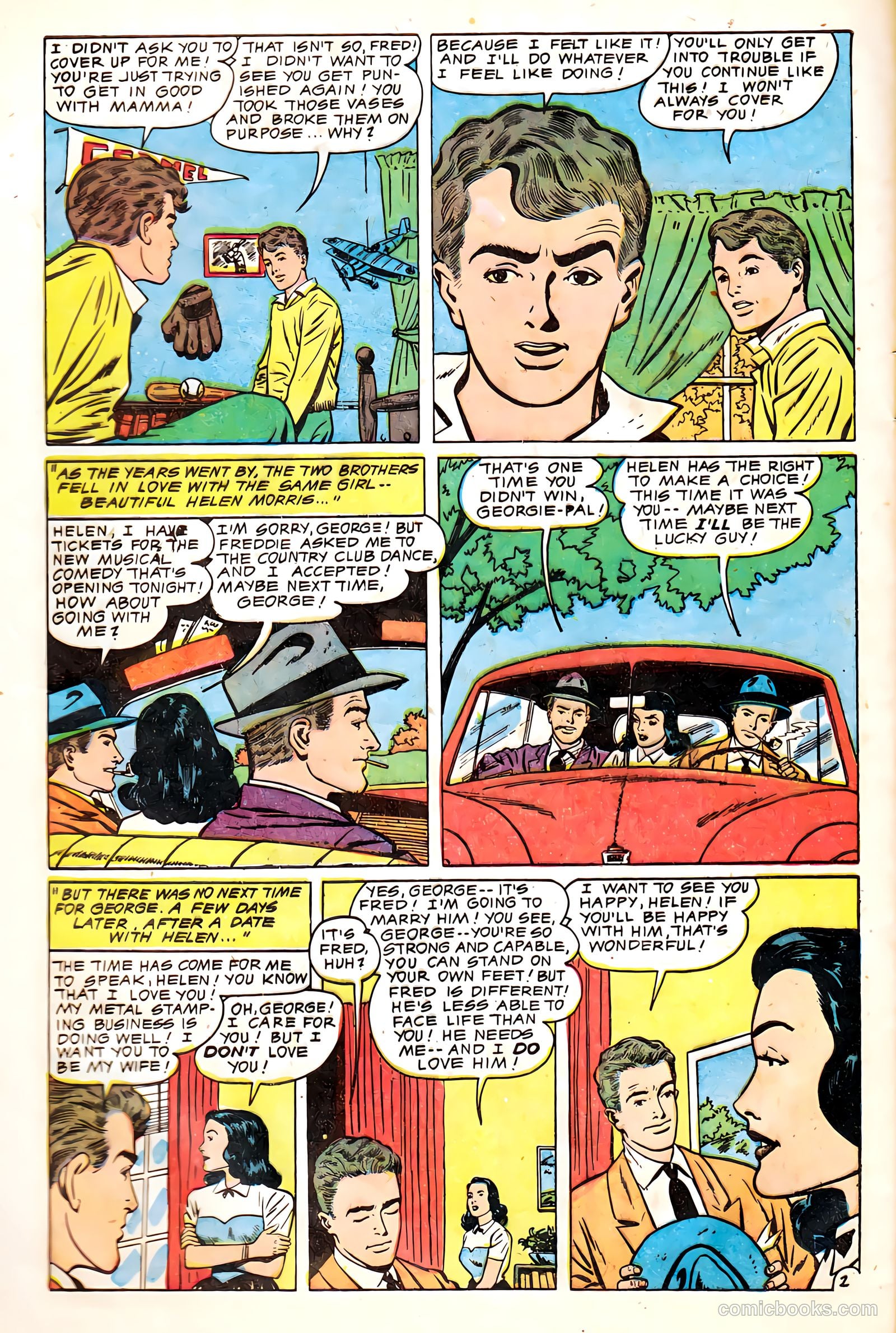 Men Against Crime #7 (1951) — page 28 of 36