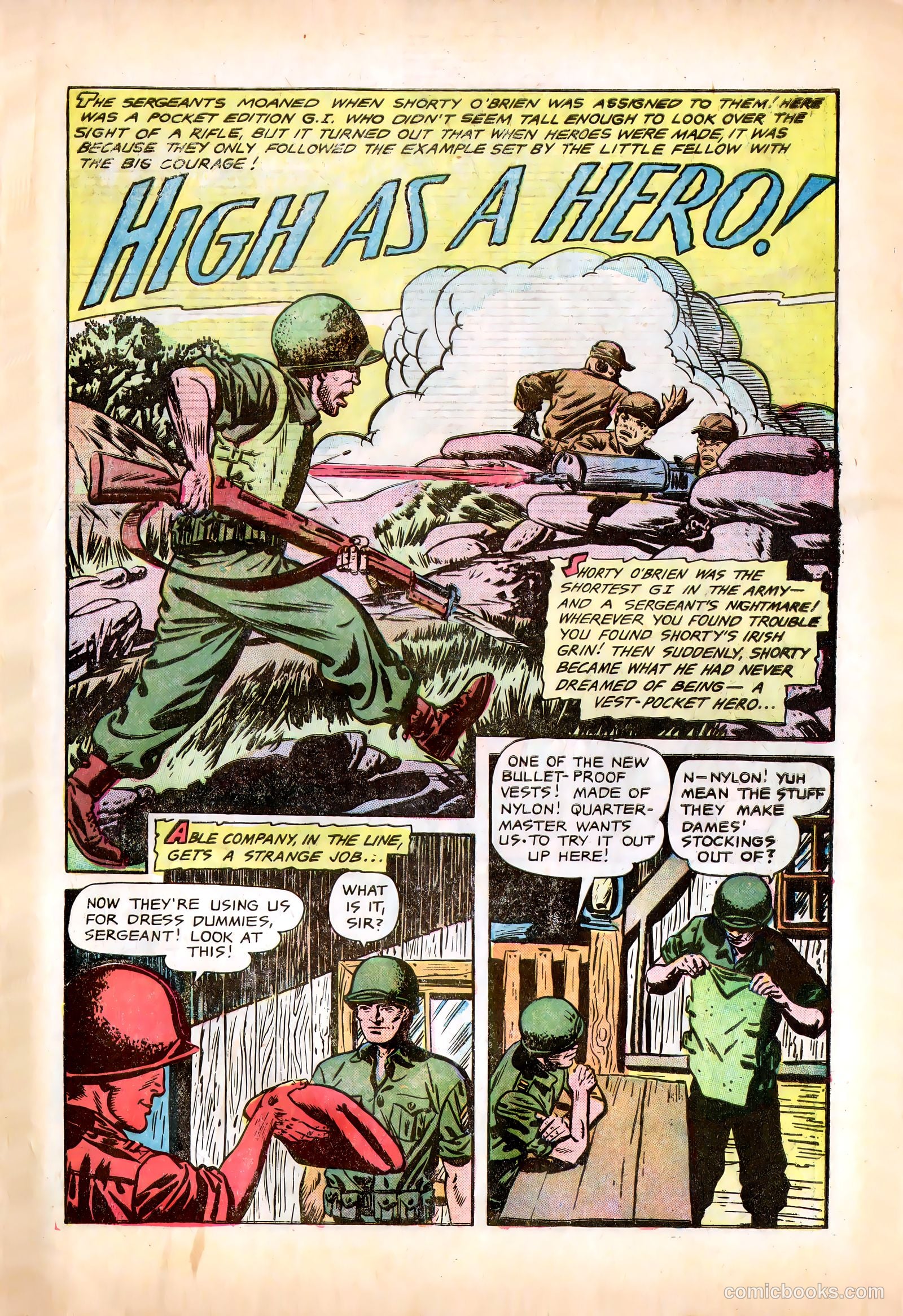 Men in Action #1 (1957) — page 3 of 37