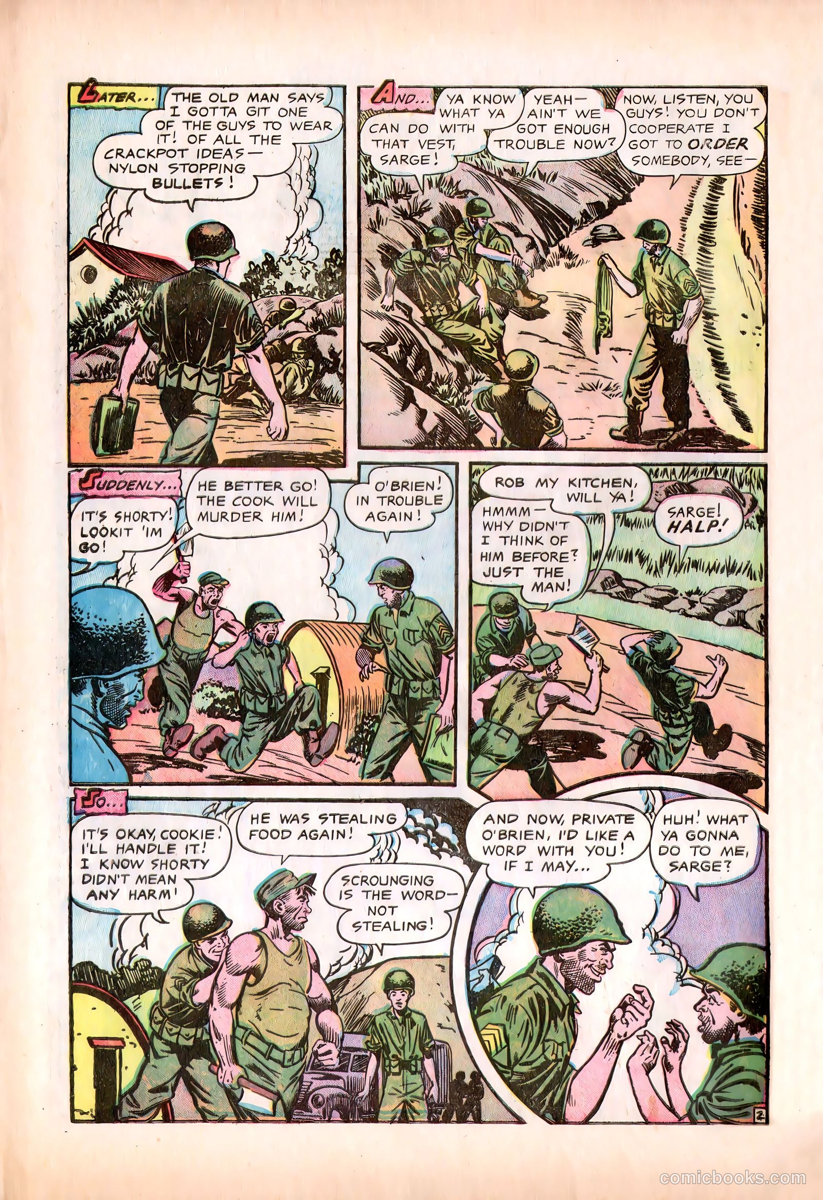 Men in Action #1 (1957) — page 4 of 37
