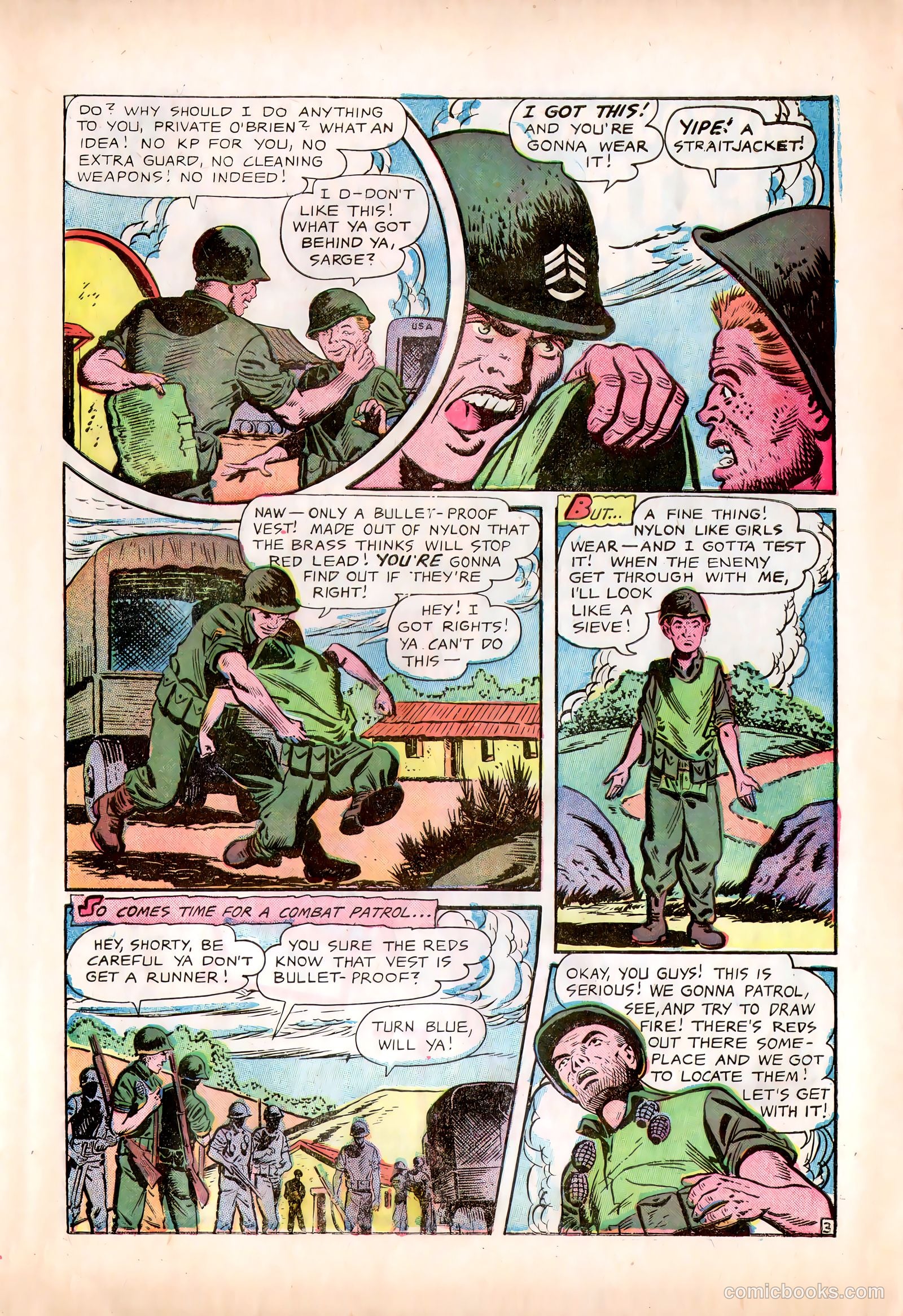 Men in Action #1 (1957) — page 5 of 37