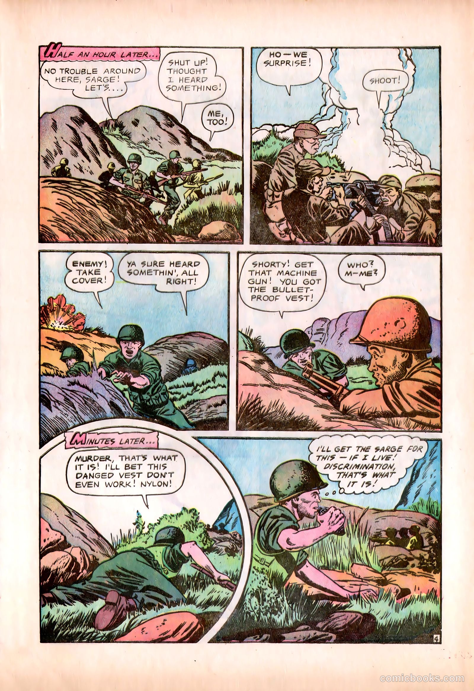Men in Action #1 (1957) — page 7 of 37