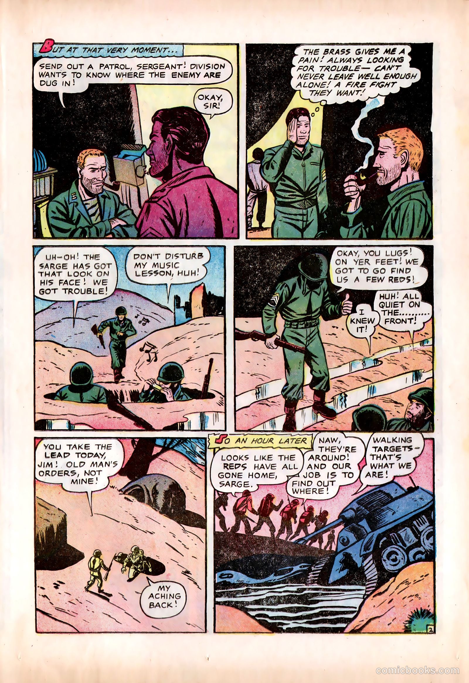 Men in Action #1 (1957) — page 13 of 37