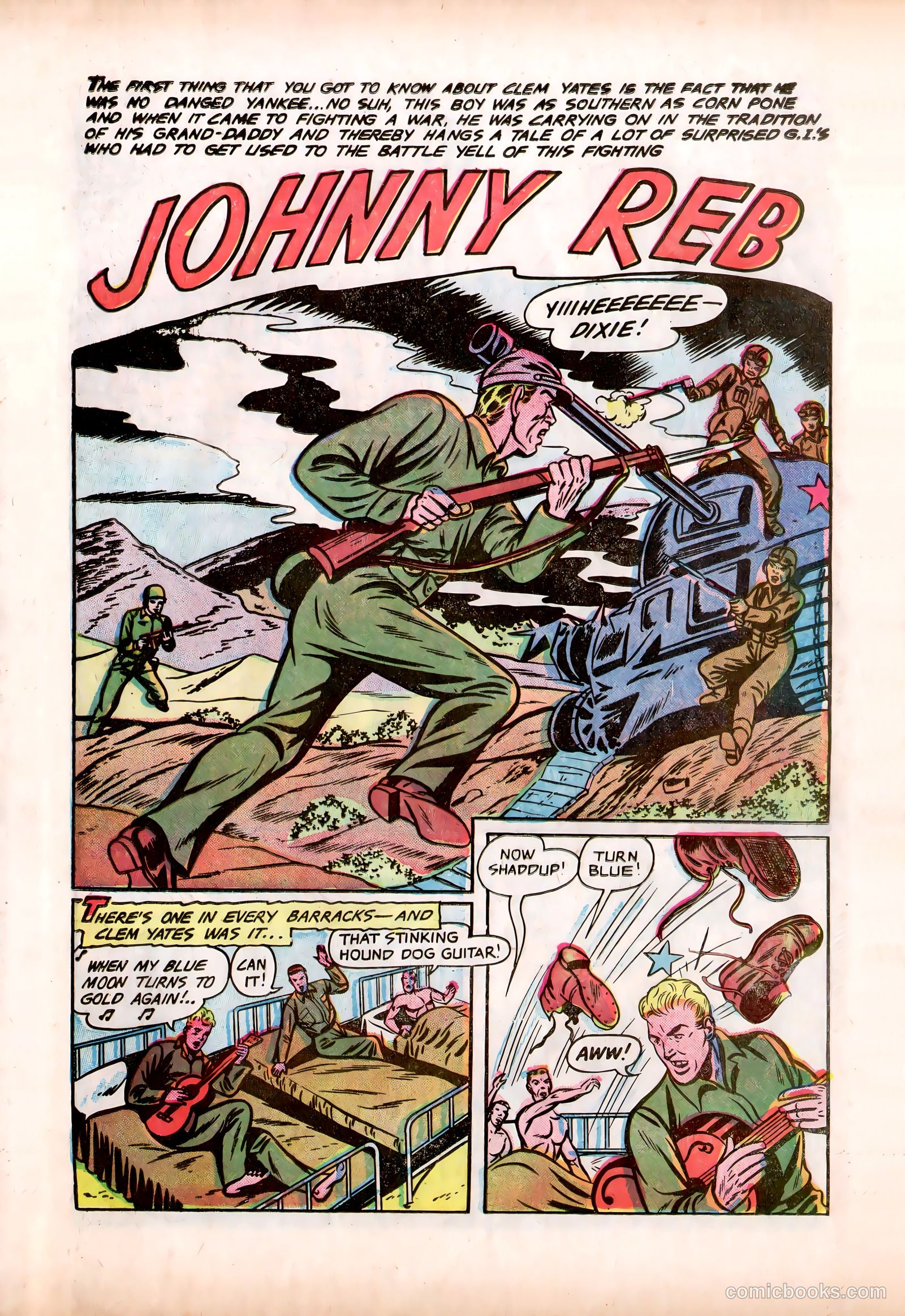 Men in Action #1 (1957) — page 19 of 37