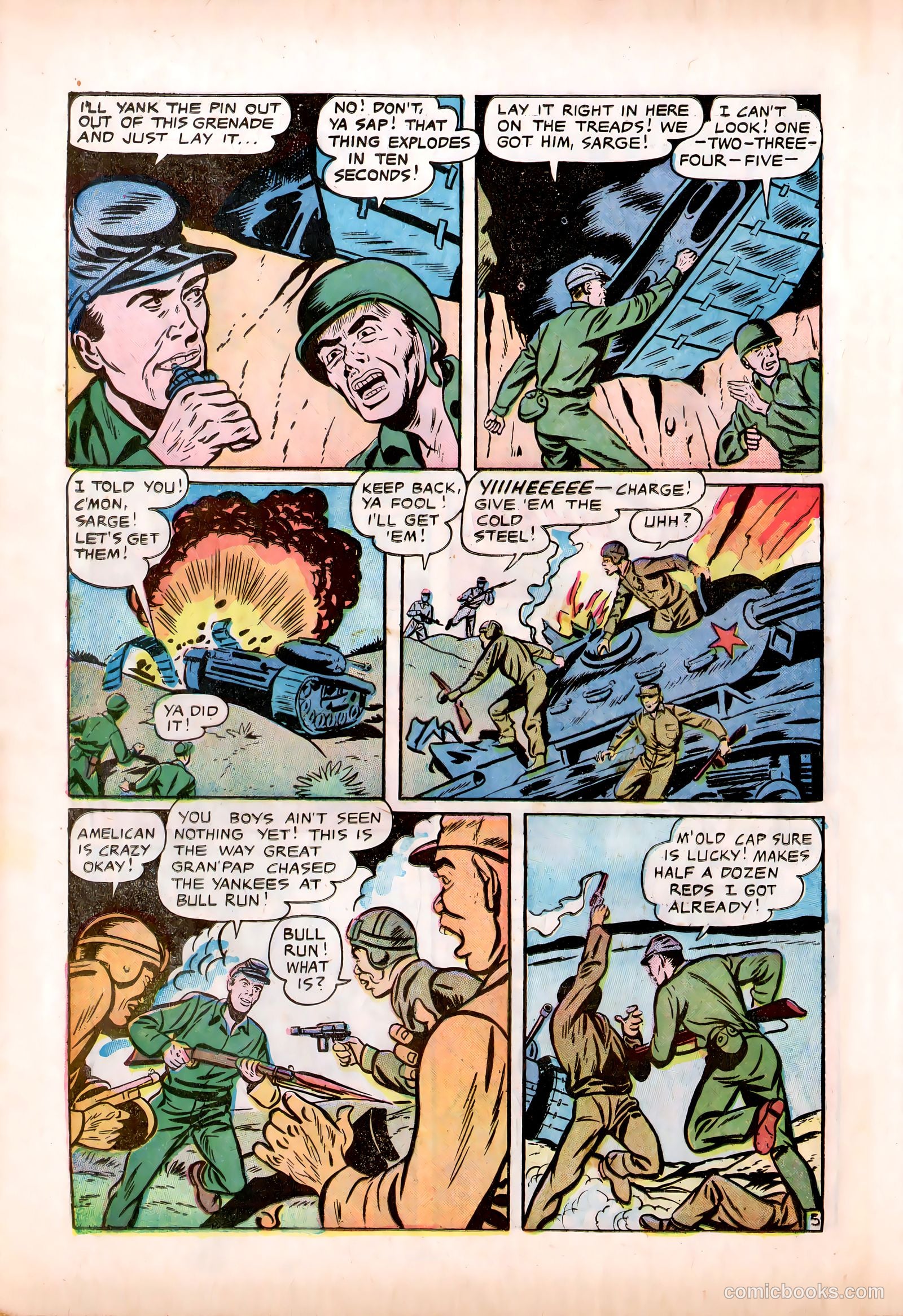 Men in Action #1 (1957) — page 24 of 37