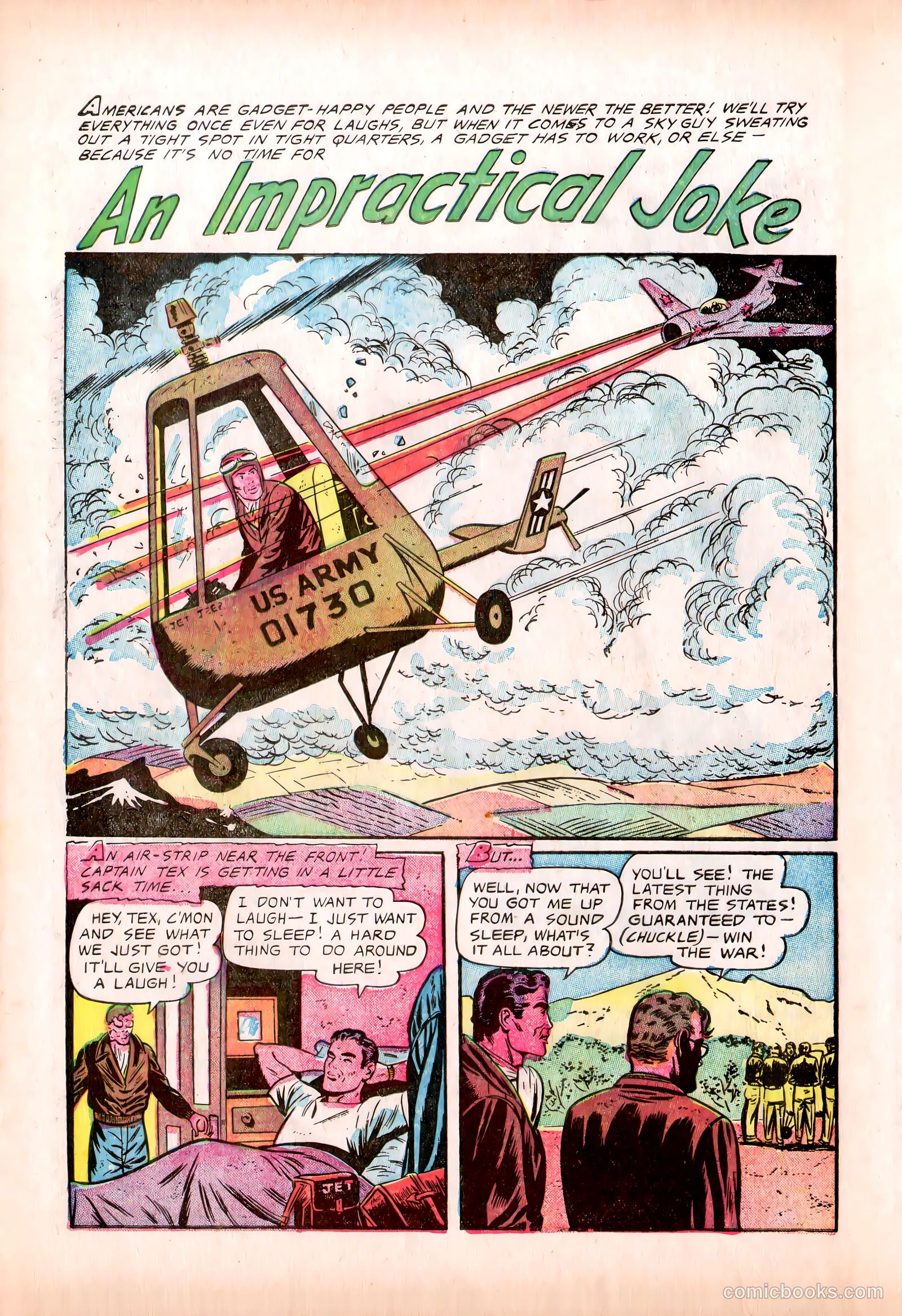 Men in Action #1 (1957) — page 28 of 37