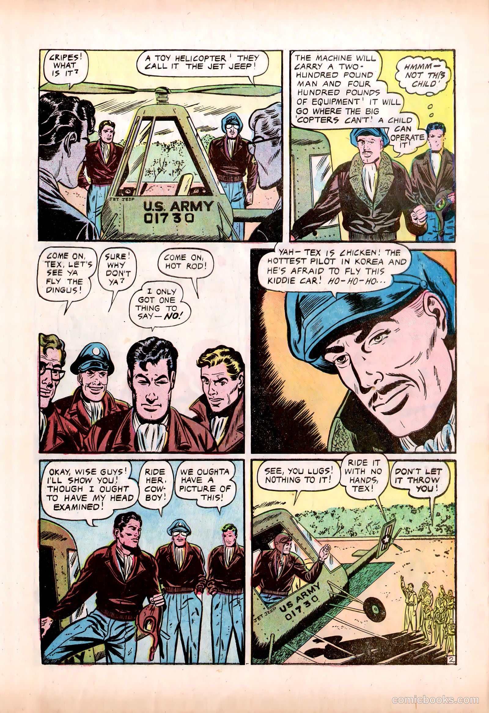 Men in Action #1 (1957) — page 29 of 37