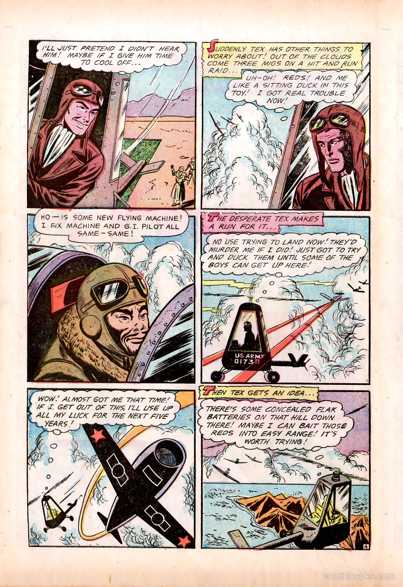 Men in Action #1 (1957) — page 32 of 37
