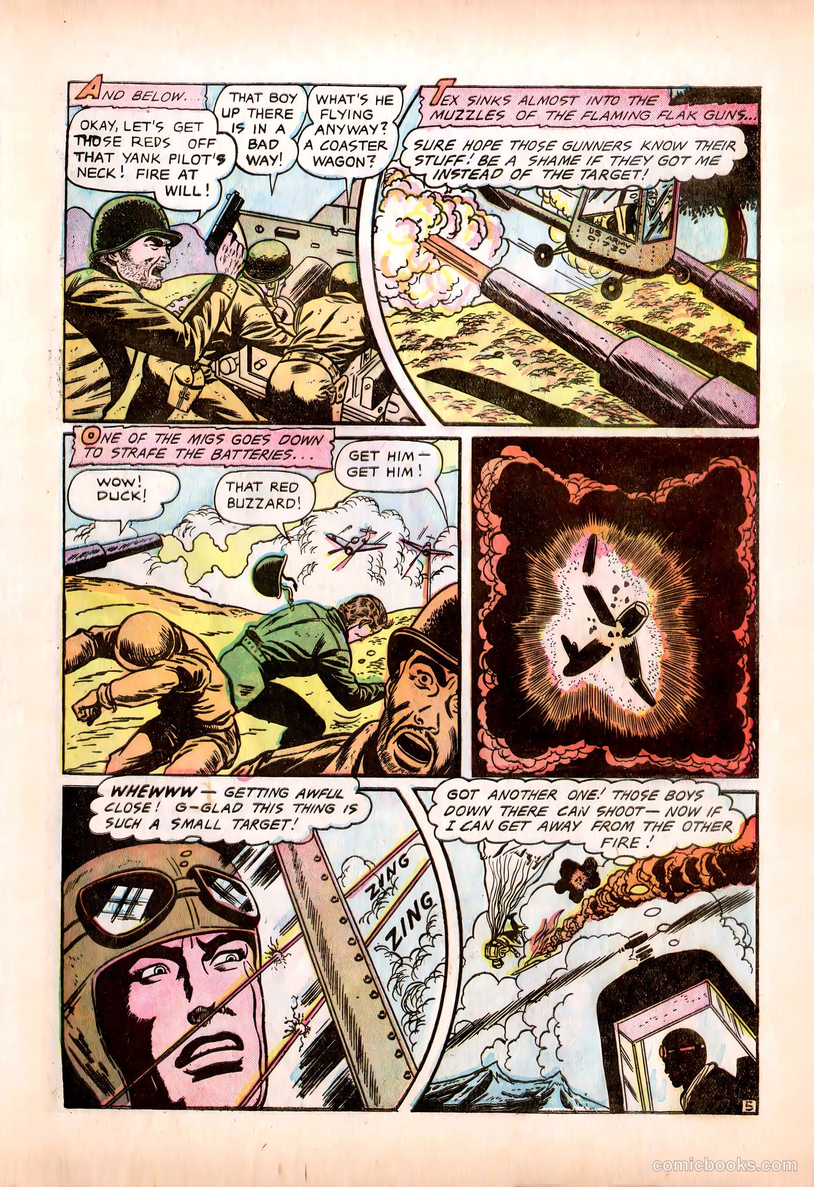 Men in Action #1 (1957) — page 33 of 37