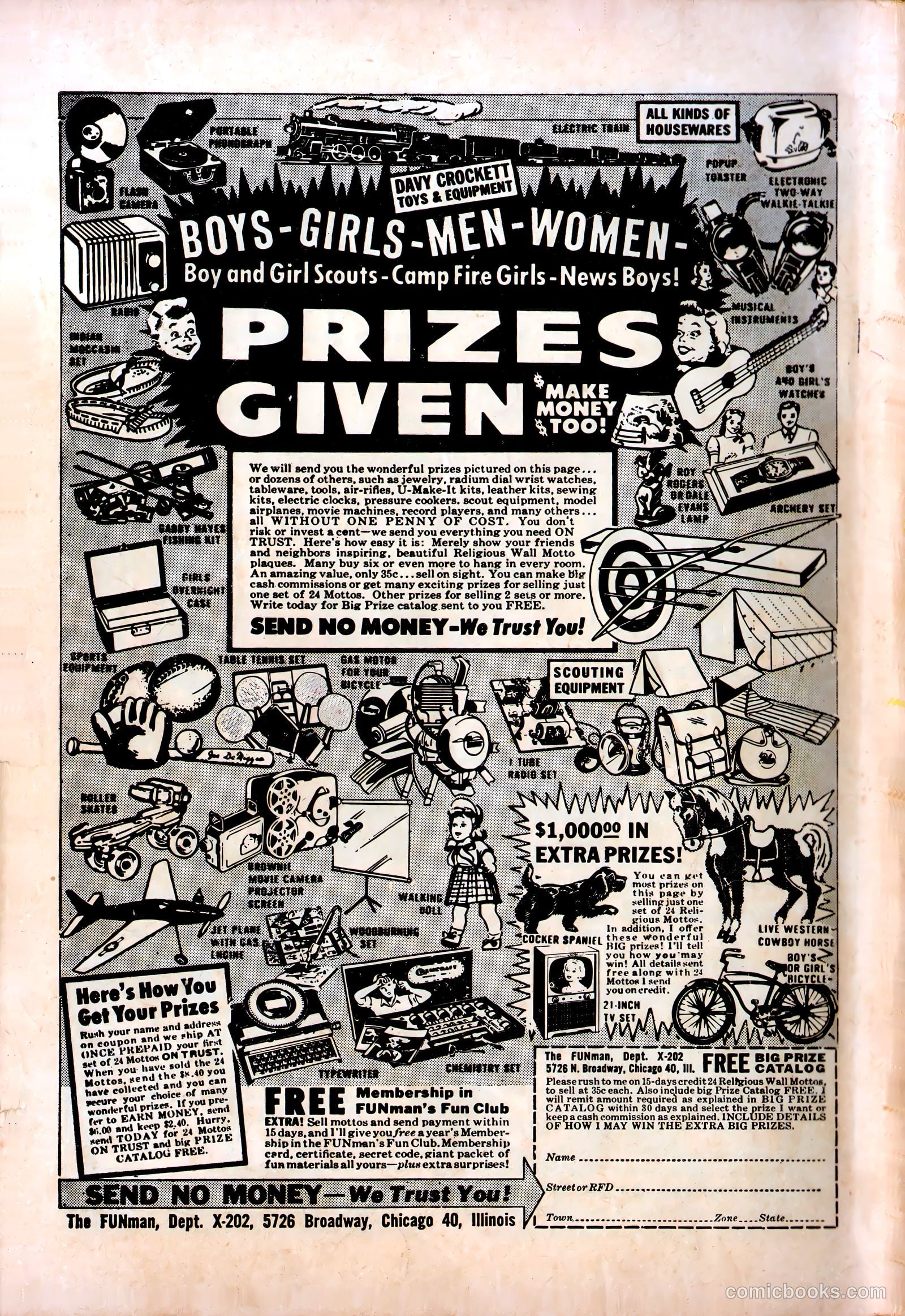 Men in Action #1 (1957) — page 36 of 37