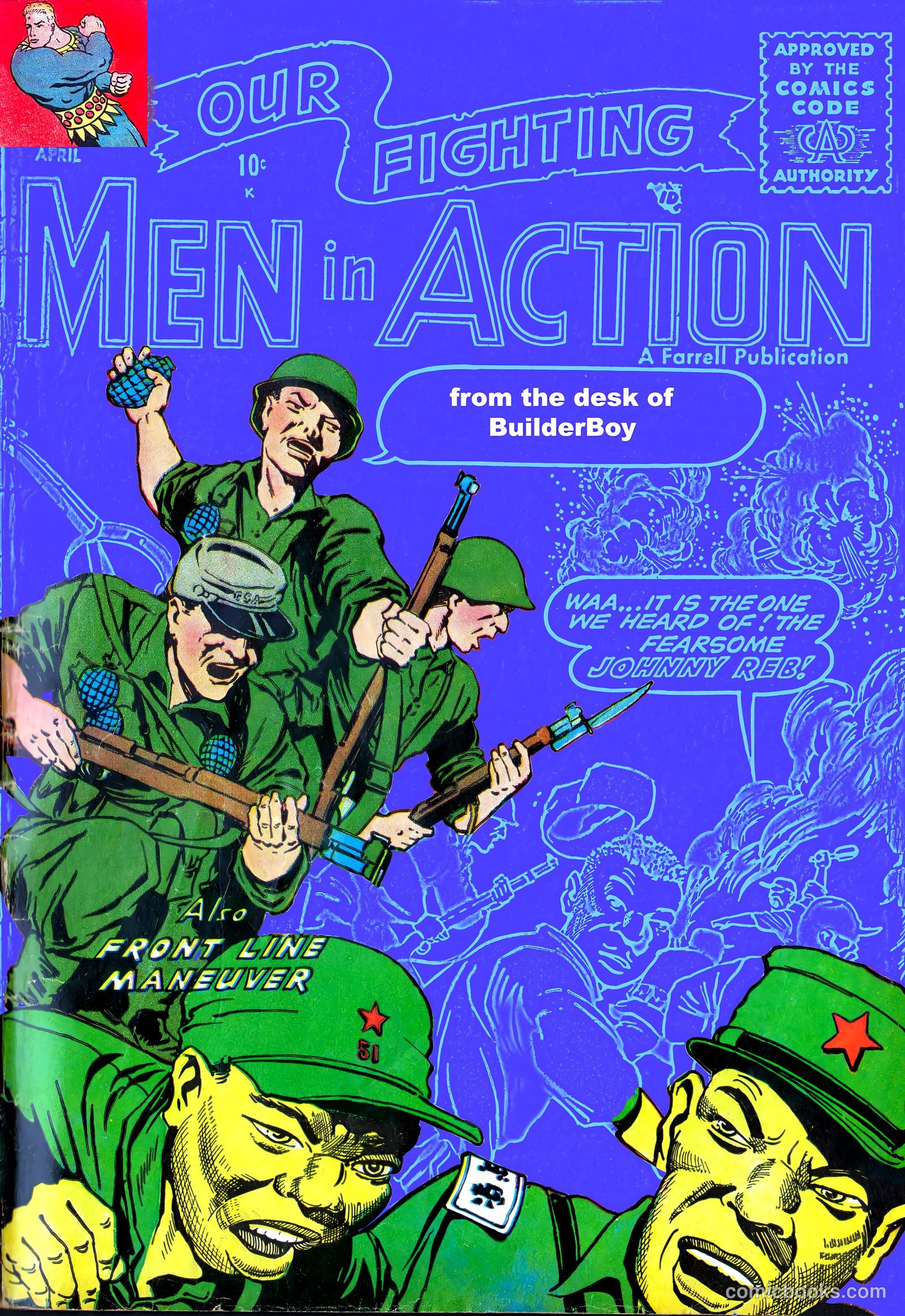 Men in Action #1 (1957) — page 37 of 37