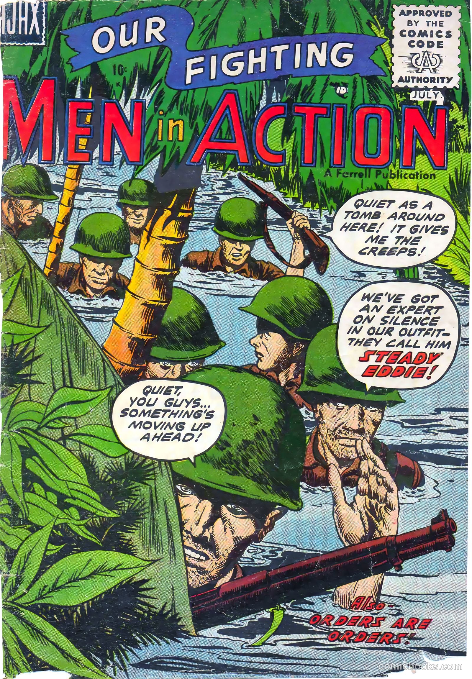 Men in Action #2 (1957) — page 2 of 37