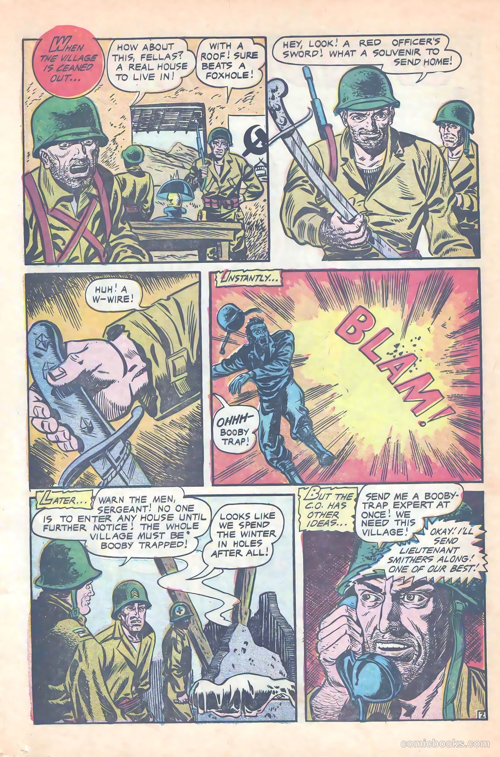 Men in Action #2 (1957) — page 5 of 37