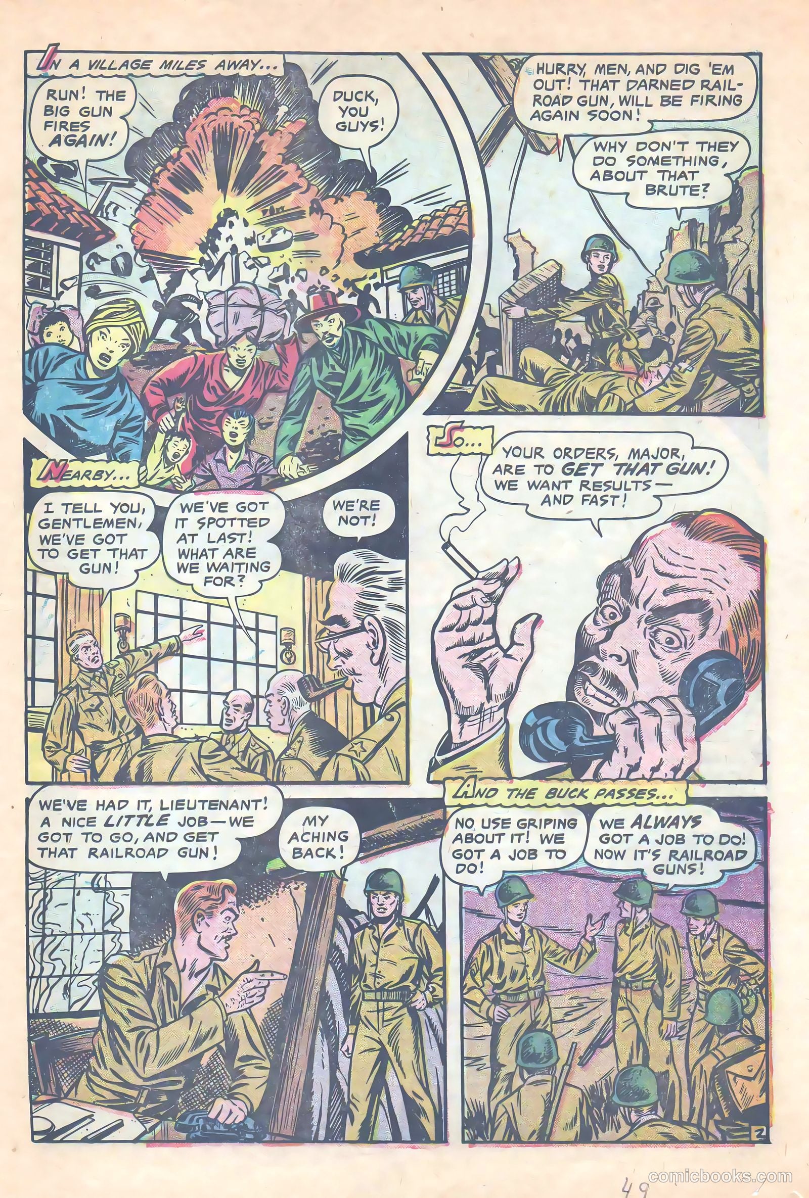 Men in Action #2 (1957) — page 14 of 37