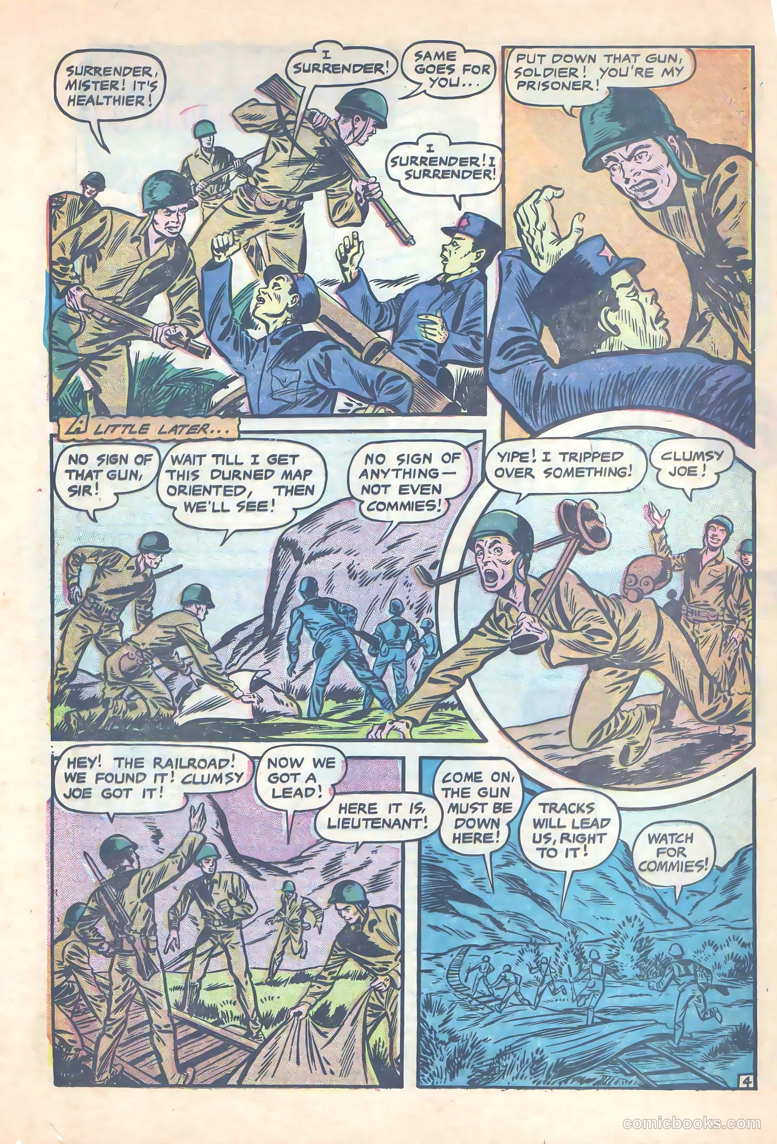 Men in Action #2 (1957) — page 17 of 37