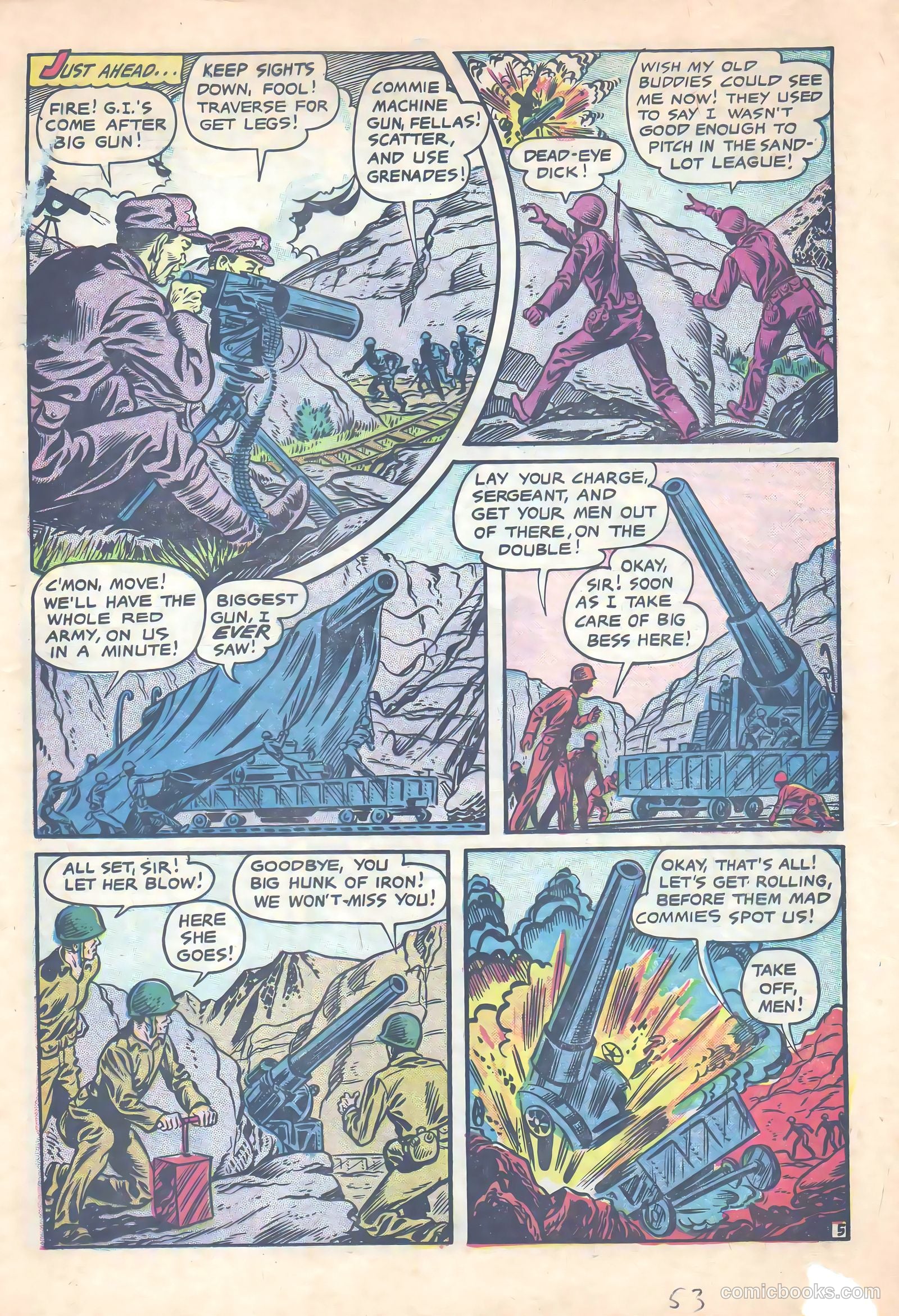 Men in Action #2 (1957) — page 18 of 37