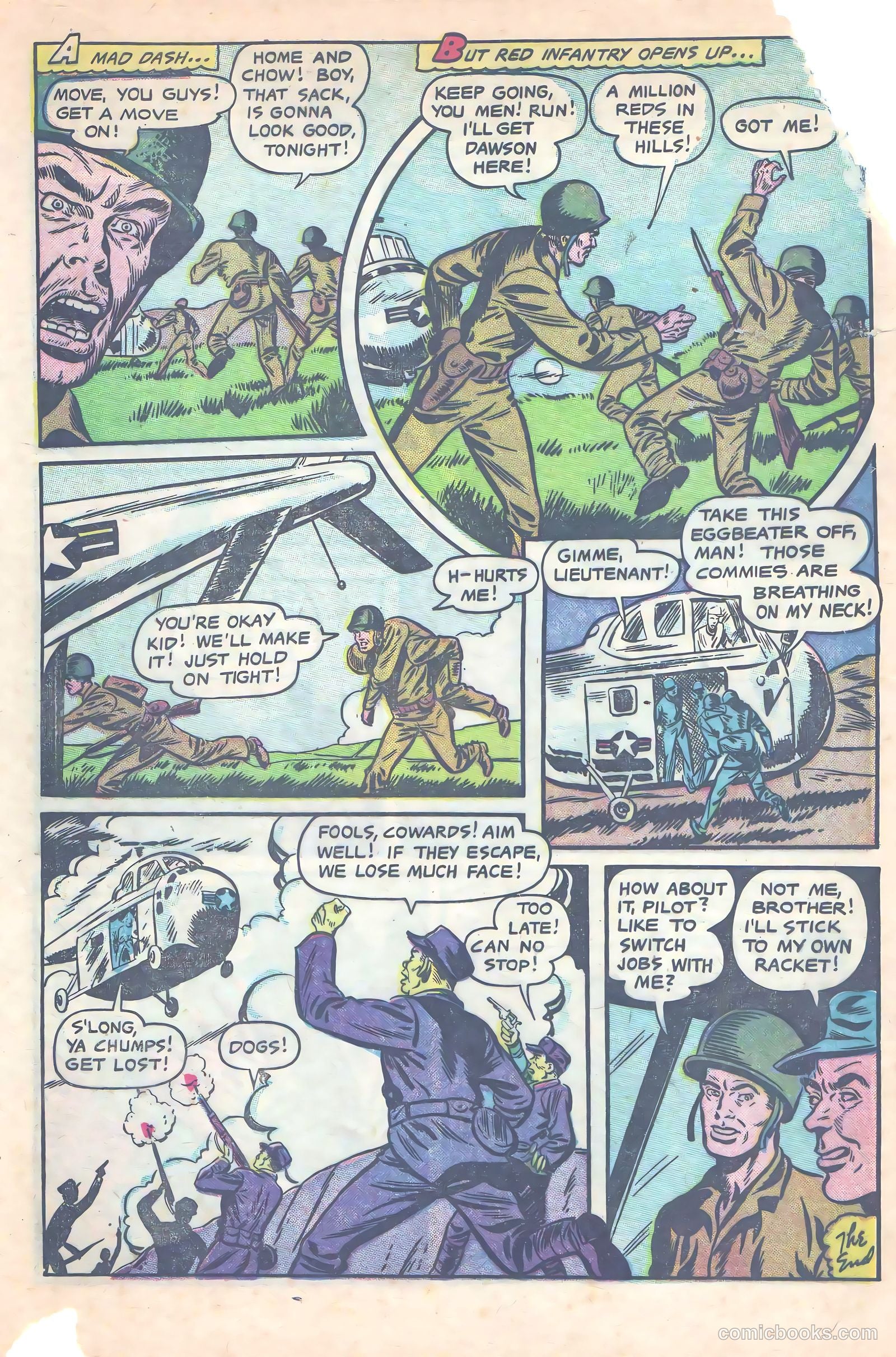 Men in Action #2 (1957) — page 19 of 37