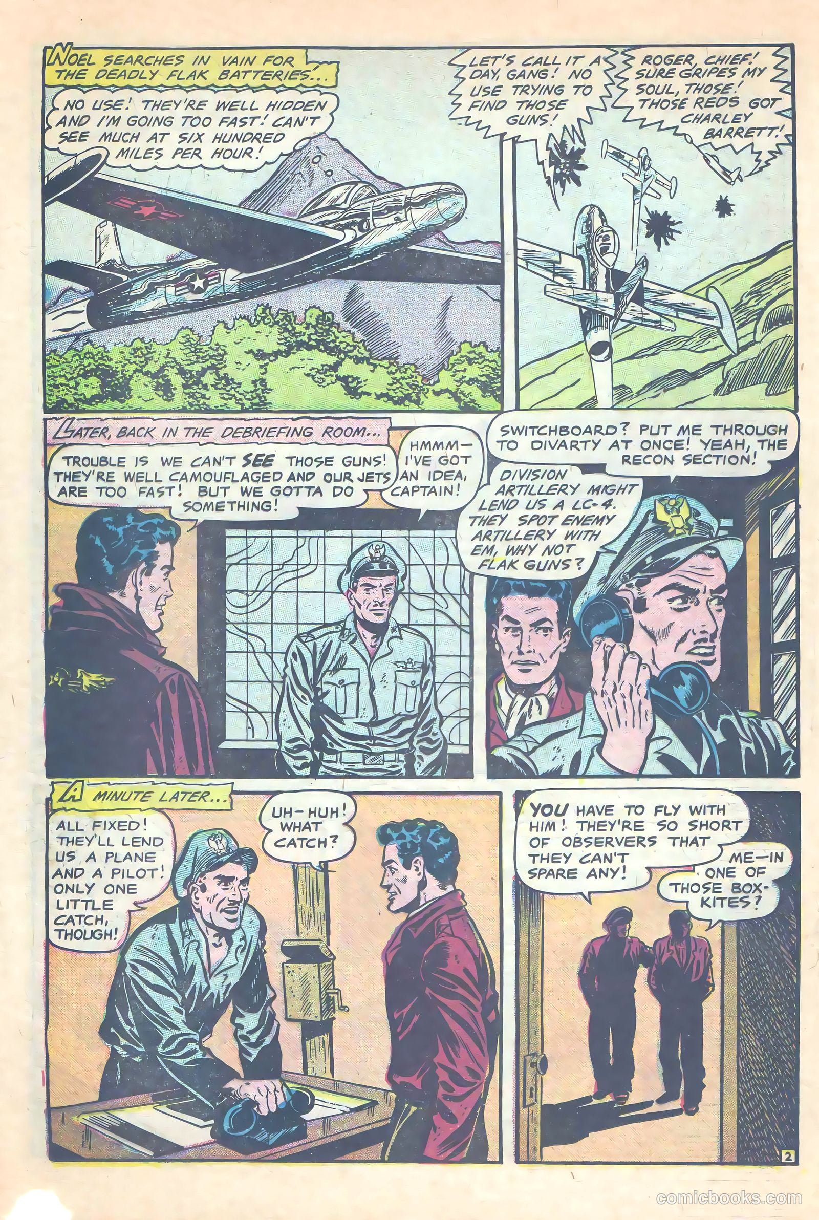 Men in Action #2 (1957) — page 21 of 37
