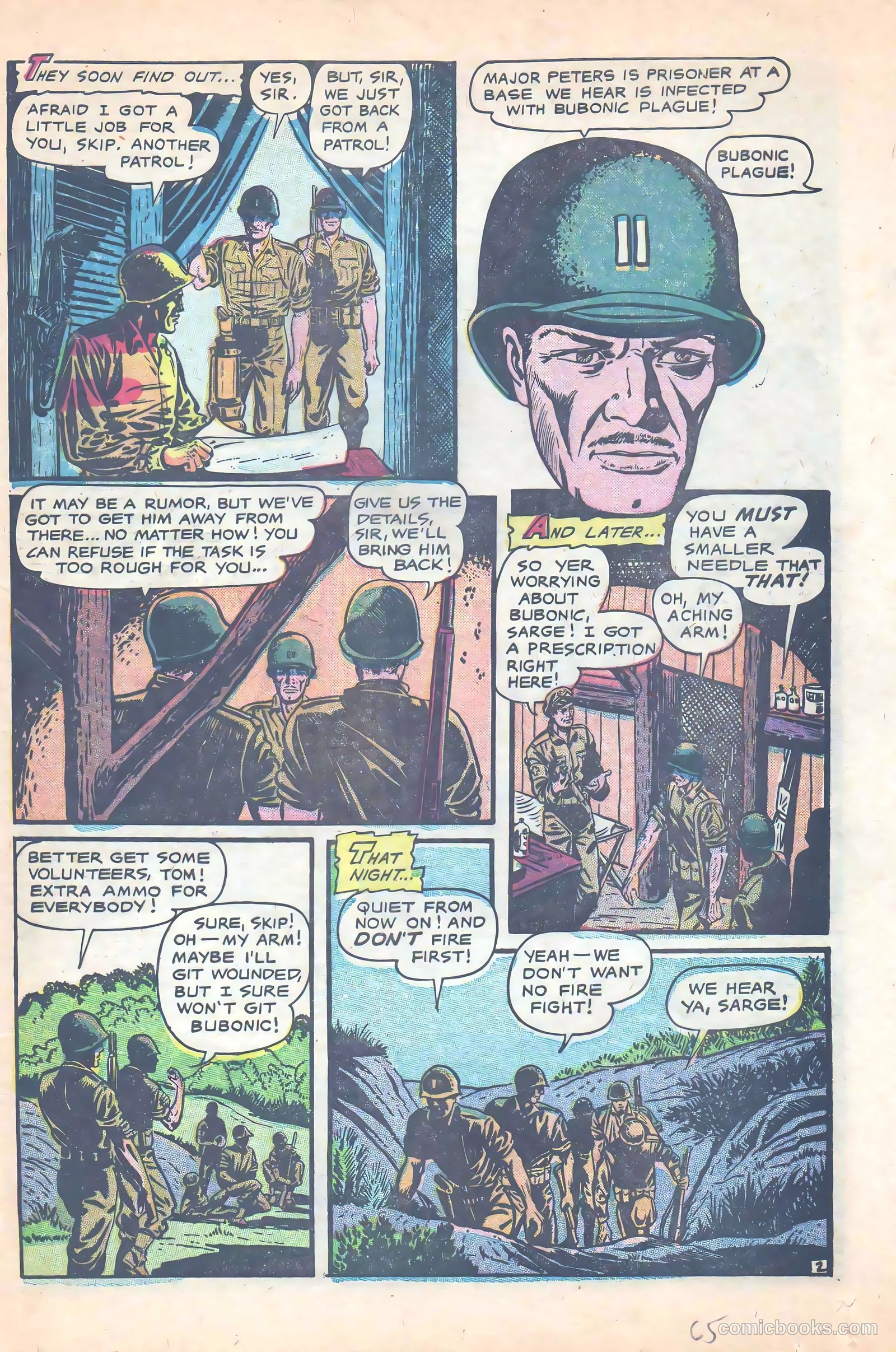 Men in Action #2 (1957) — page 30 of 37