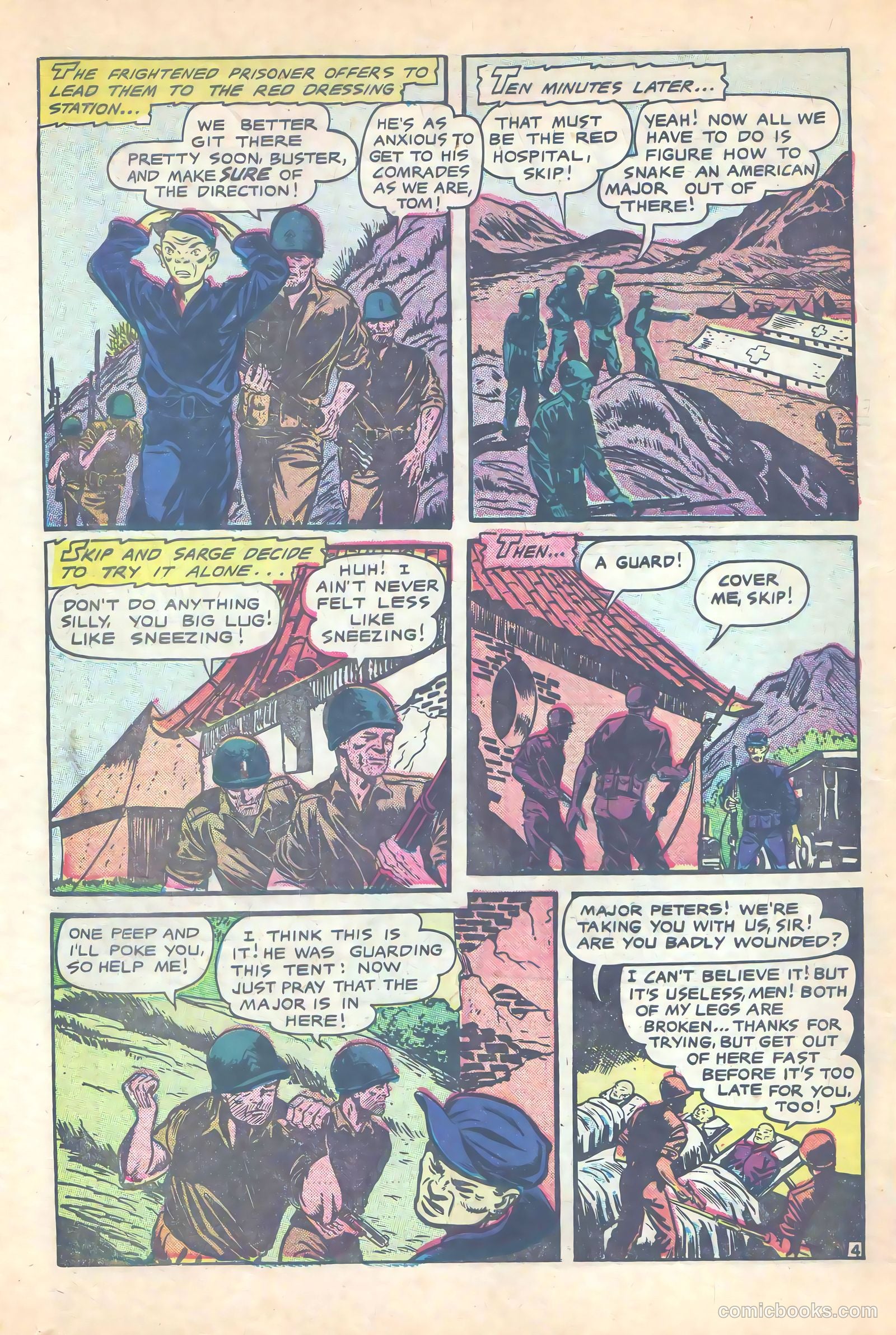Men in Action #2 (1957) — page 33 of 37