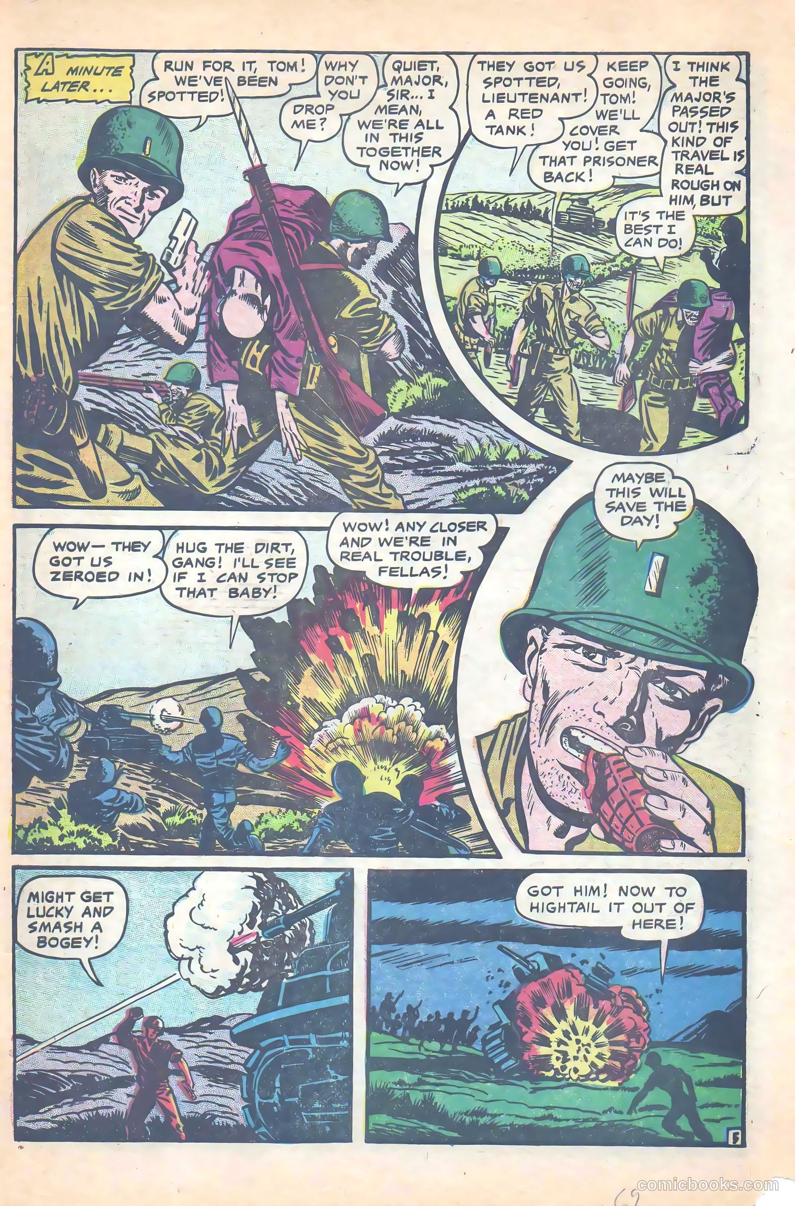 Men in Action #2 (1957) — page 34 of 37