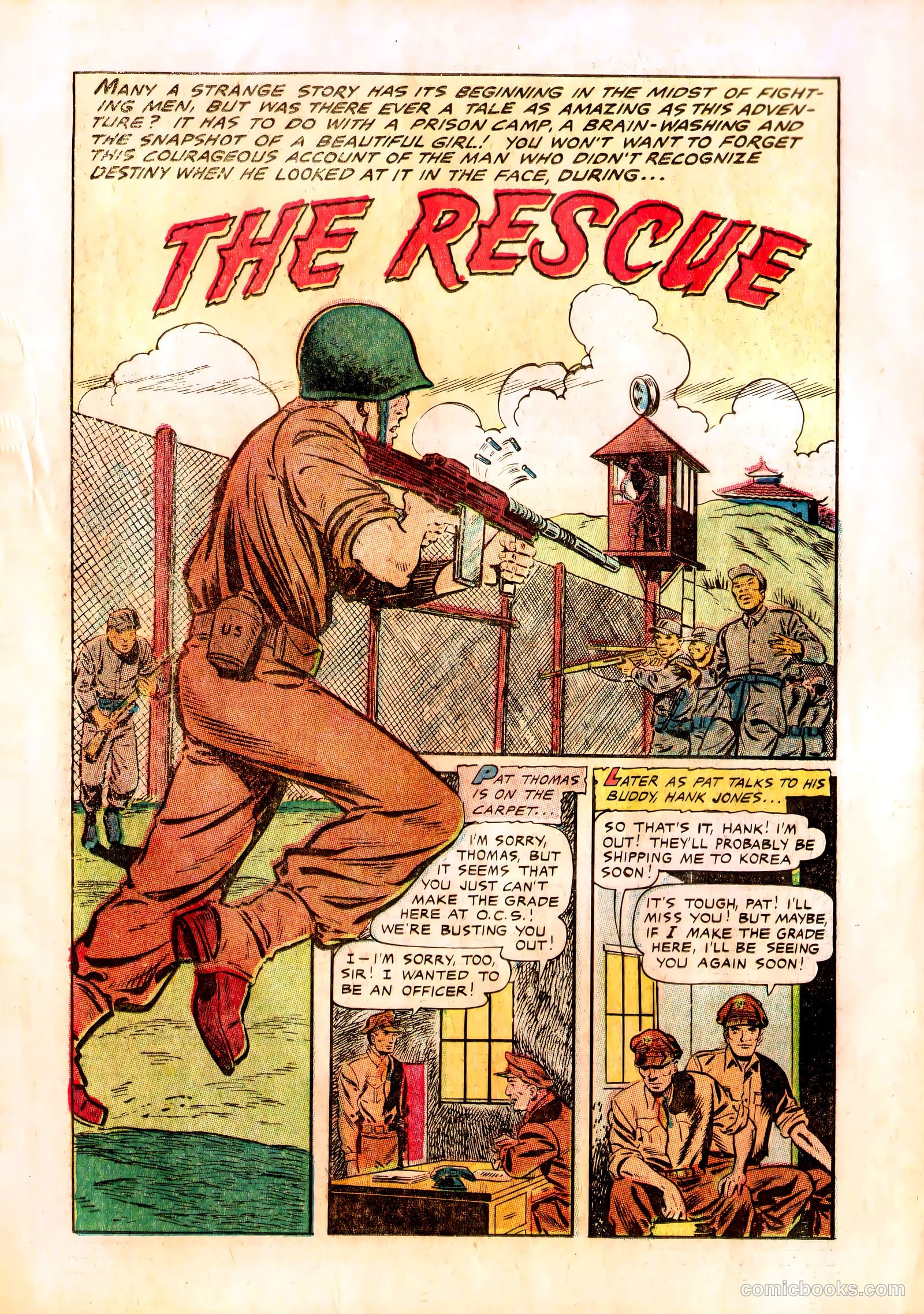 Men in Action #3 (1957) — page 12 of 36