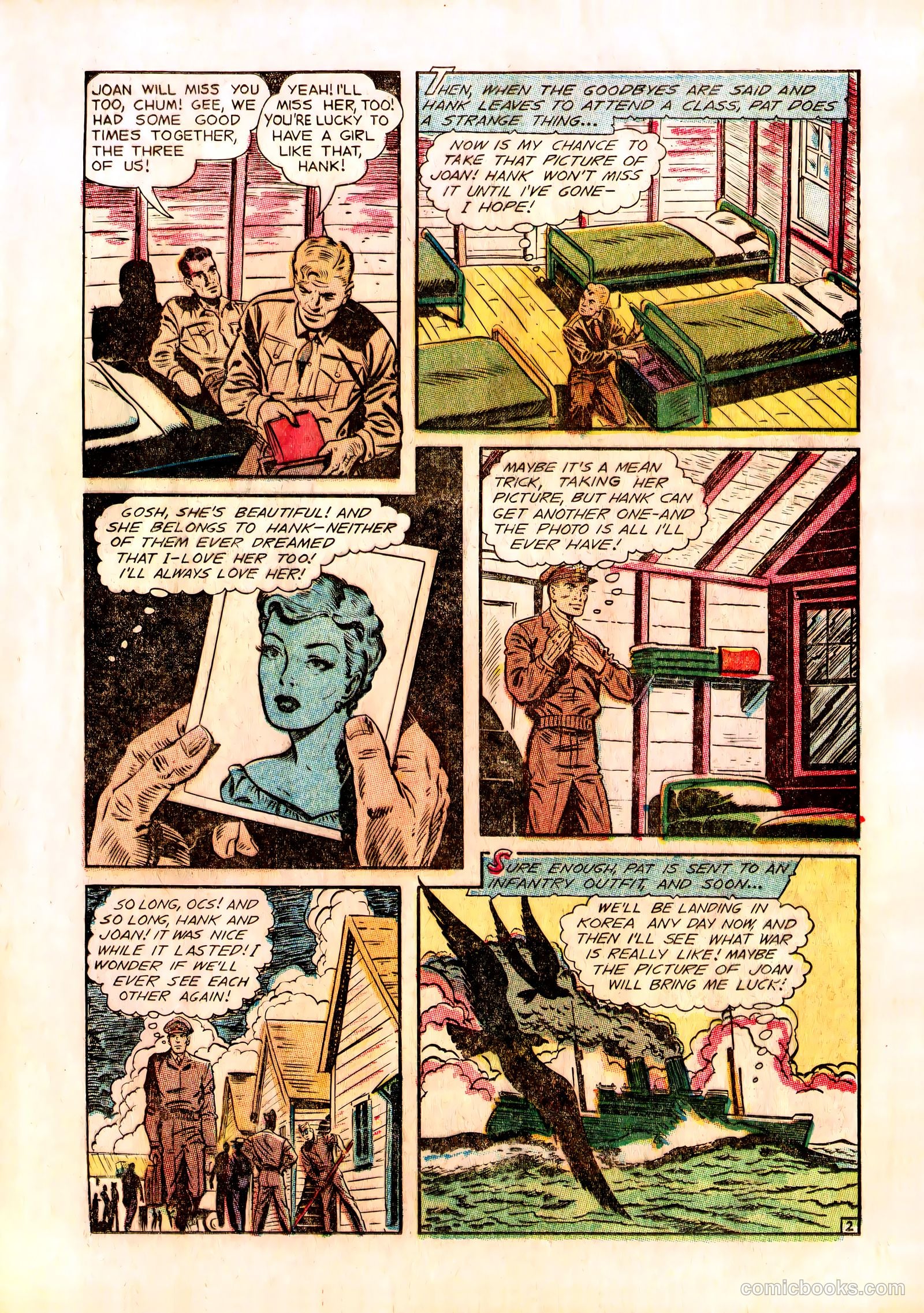 Men in Action #3 (1957) — page 13 of 36