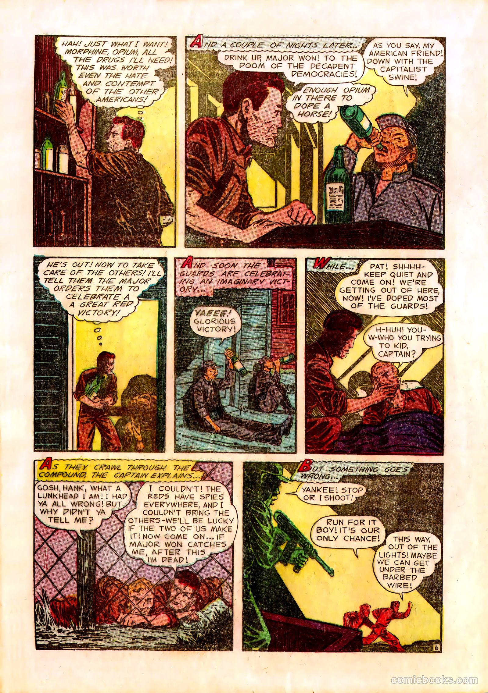 Men in Action #3 (1957) — page 18 of 36