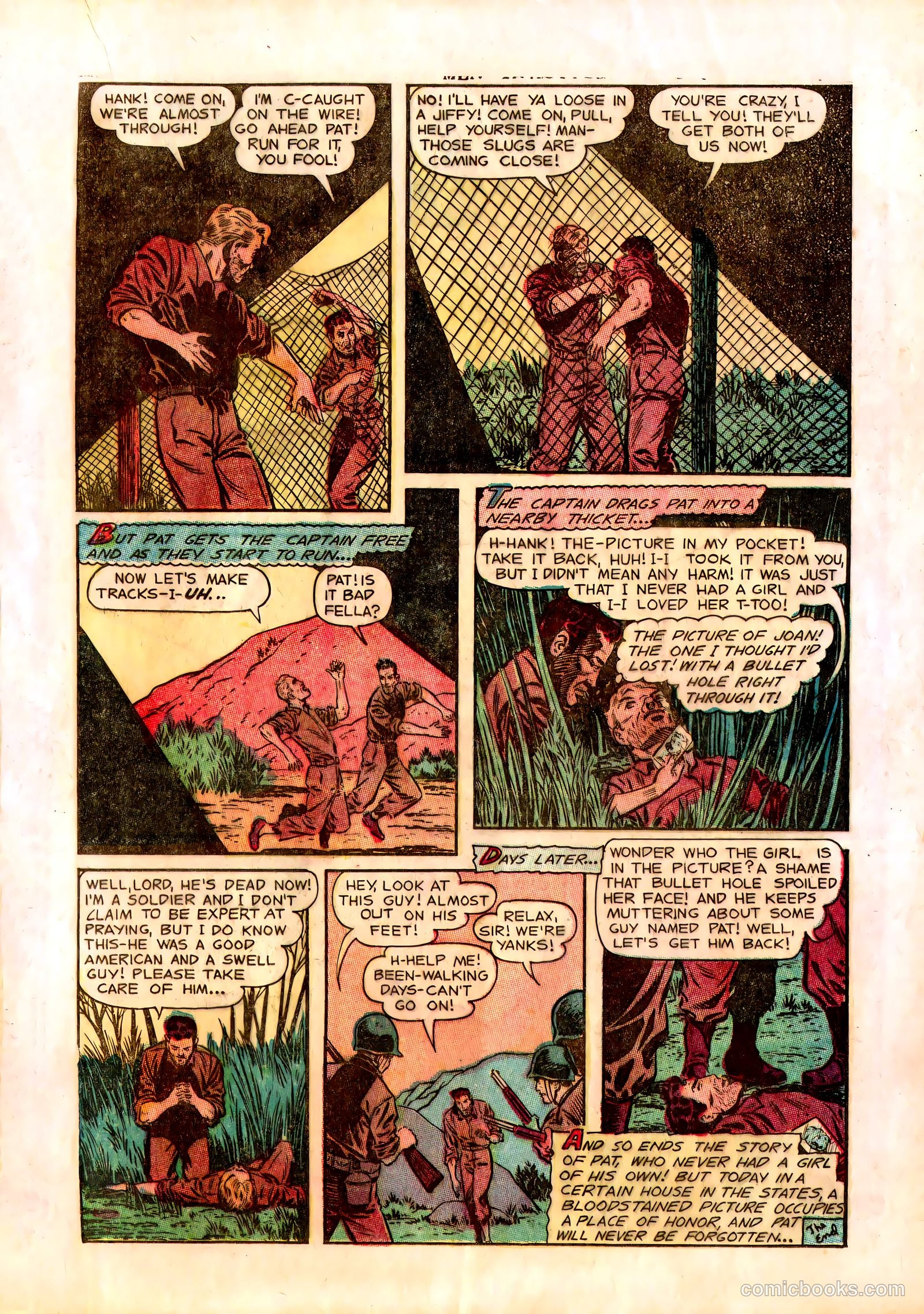 Men in Action #3 (1957) — page 19 of 36