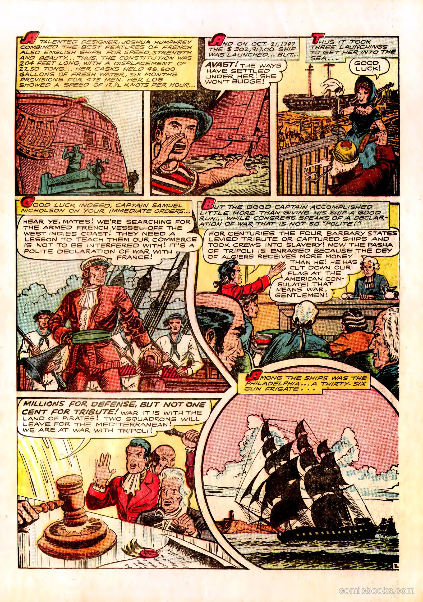 Men in Action #3 (1957) — page 21 of 36