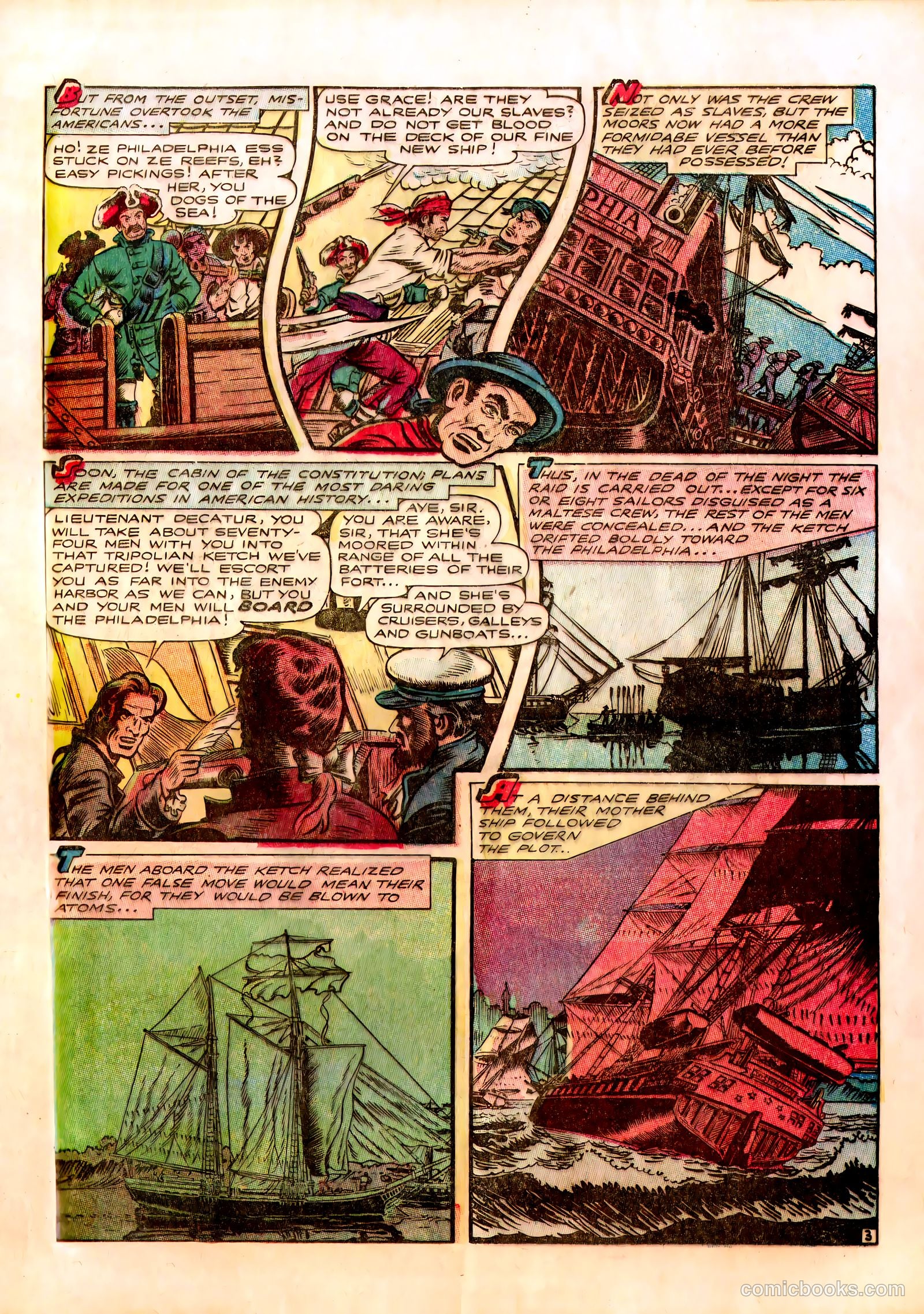 Men in Action #3 (1957) — page 23 of 36