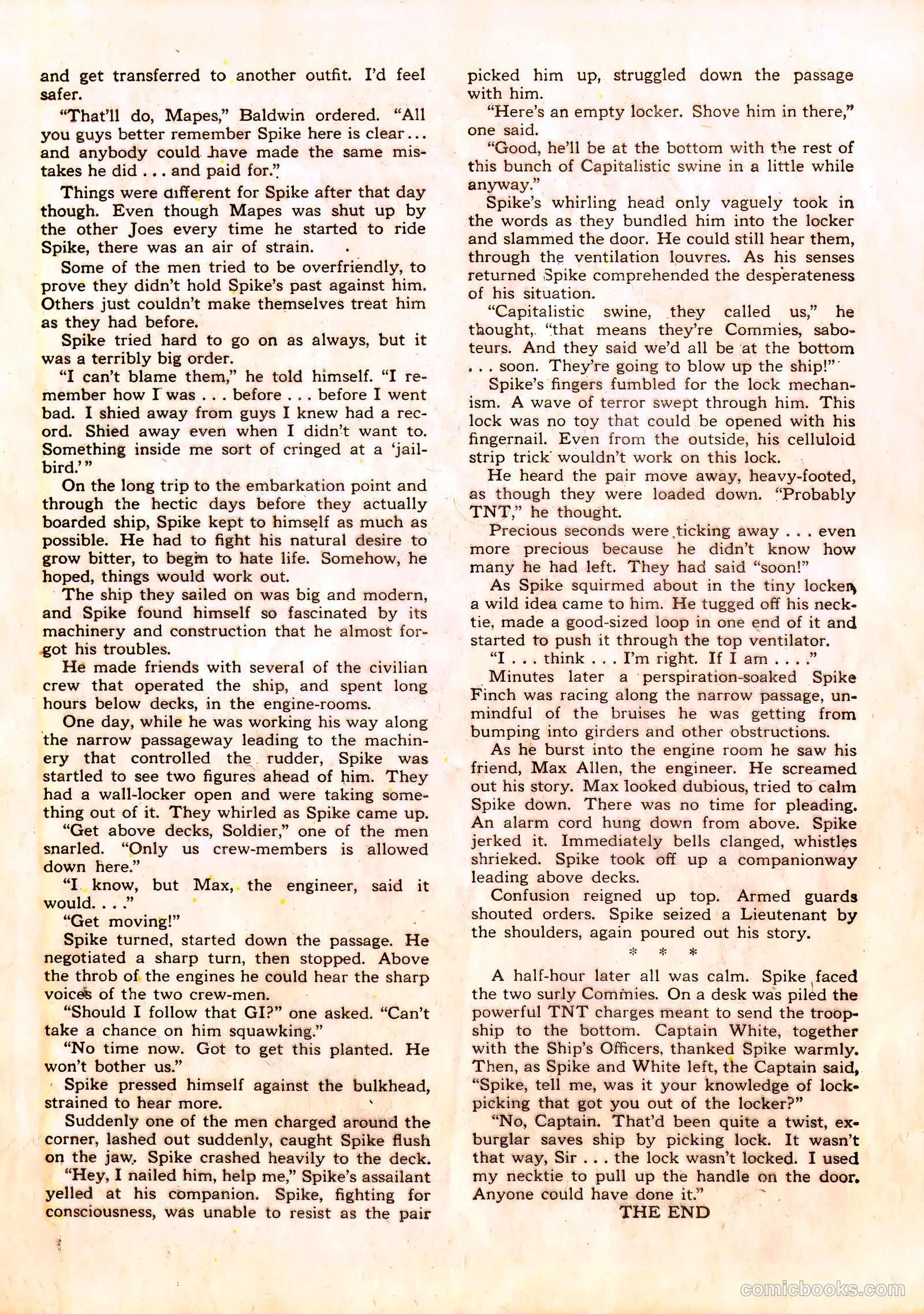 Men in Action #3 (1957) — page 27 of 36