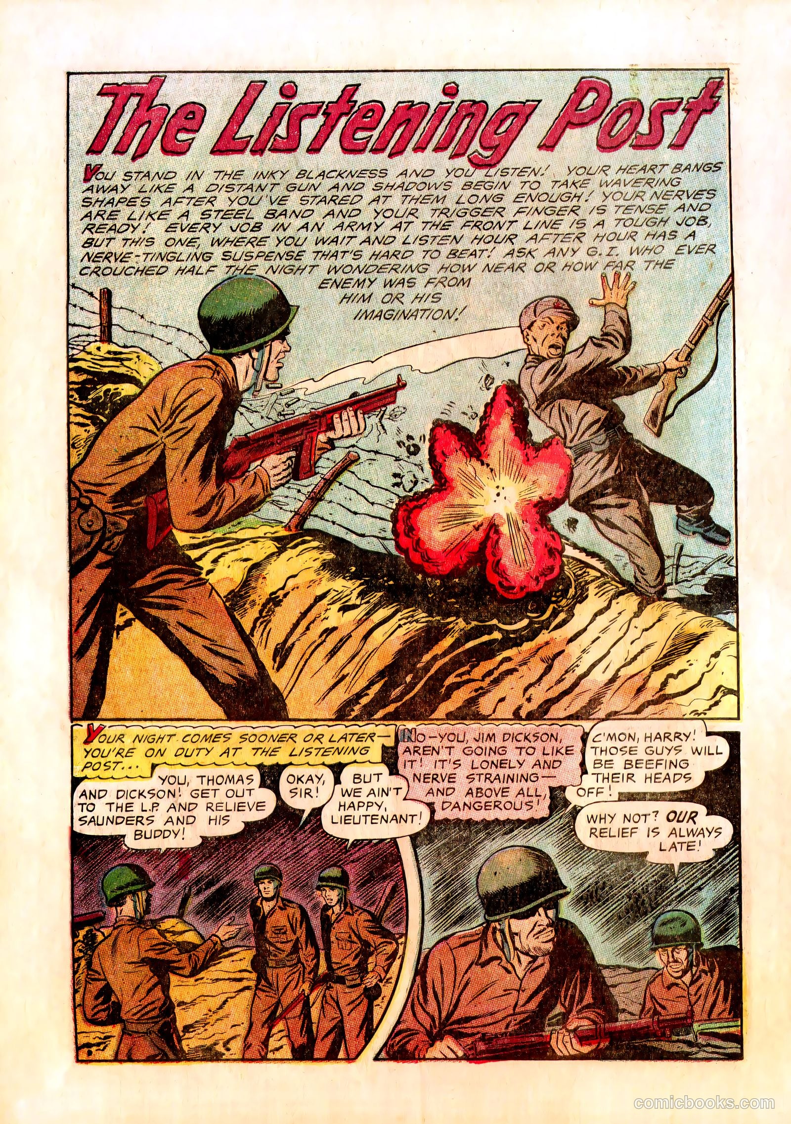 Men in Action #3 (1957) — page 28 of 36