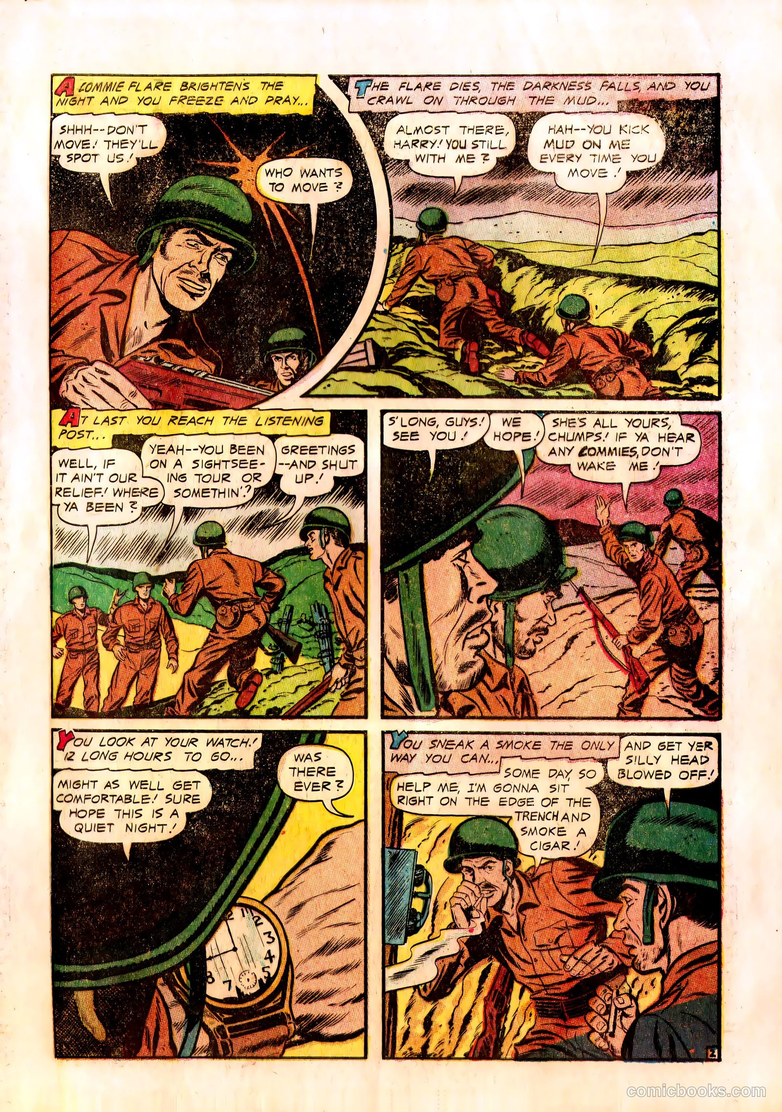 Men in Action #3 (1957) — page 29 of 36