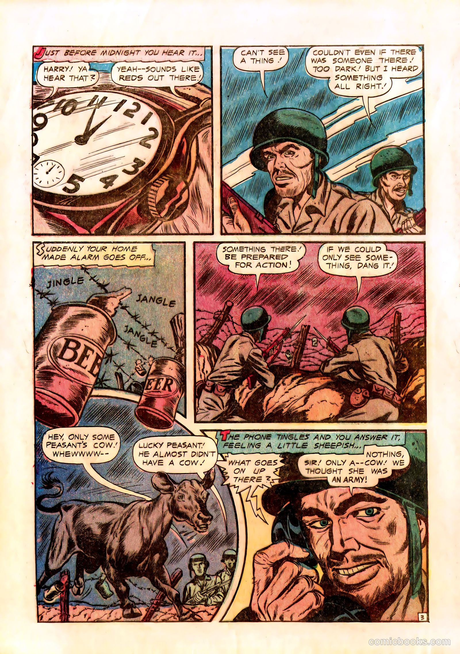 Men in Action #3 (1957) — page 30 of 36
