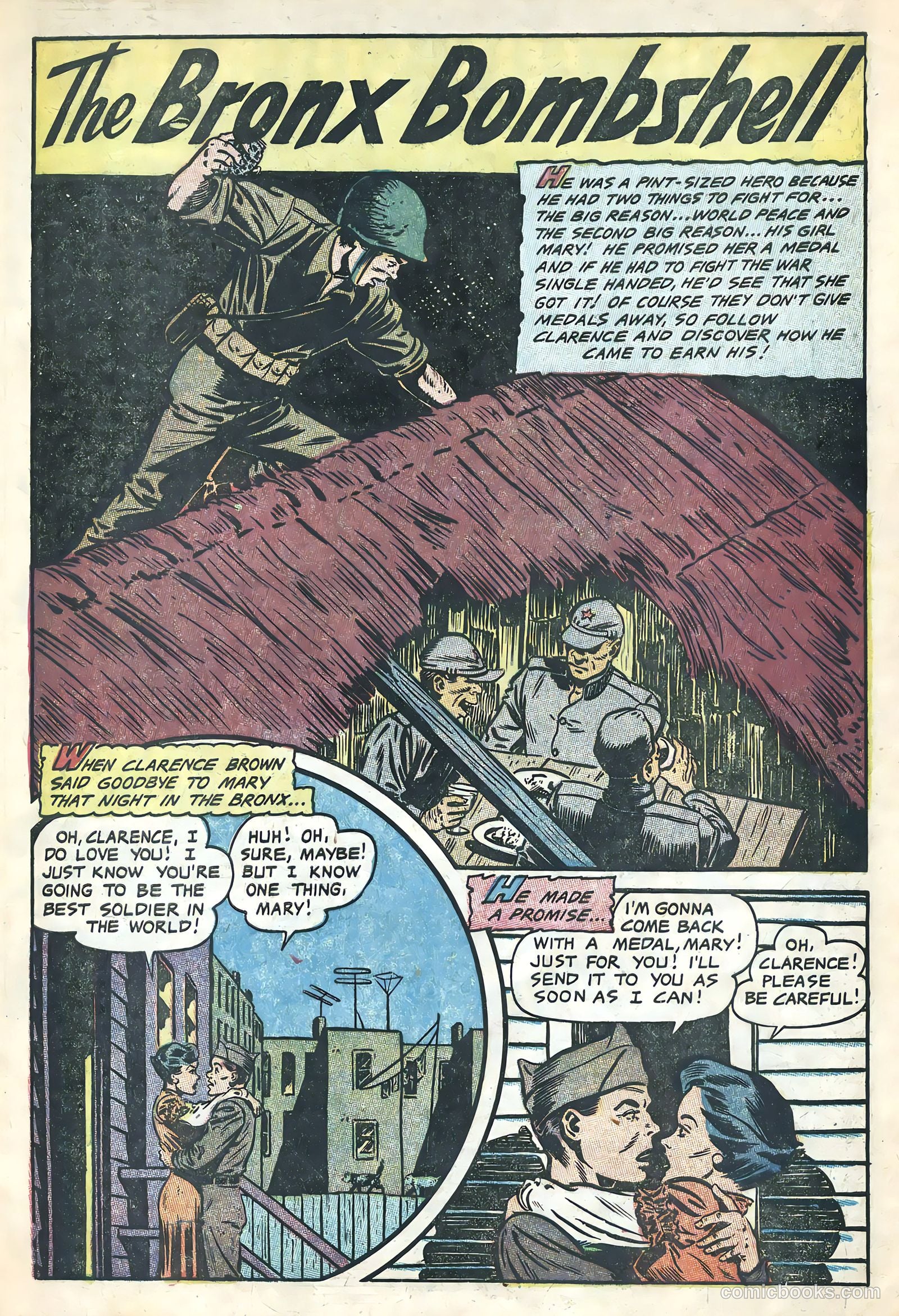 Men in Action #4 (1957) — page 3 of 36
