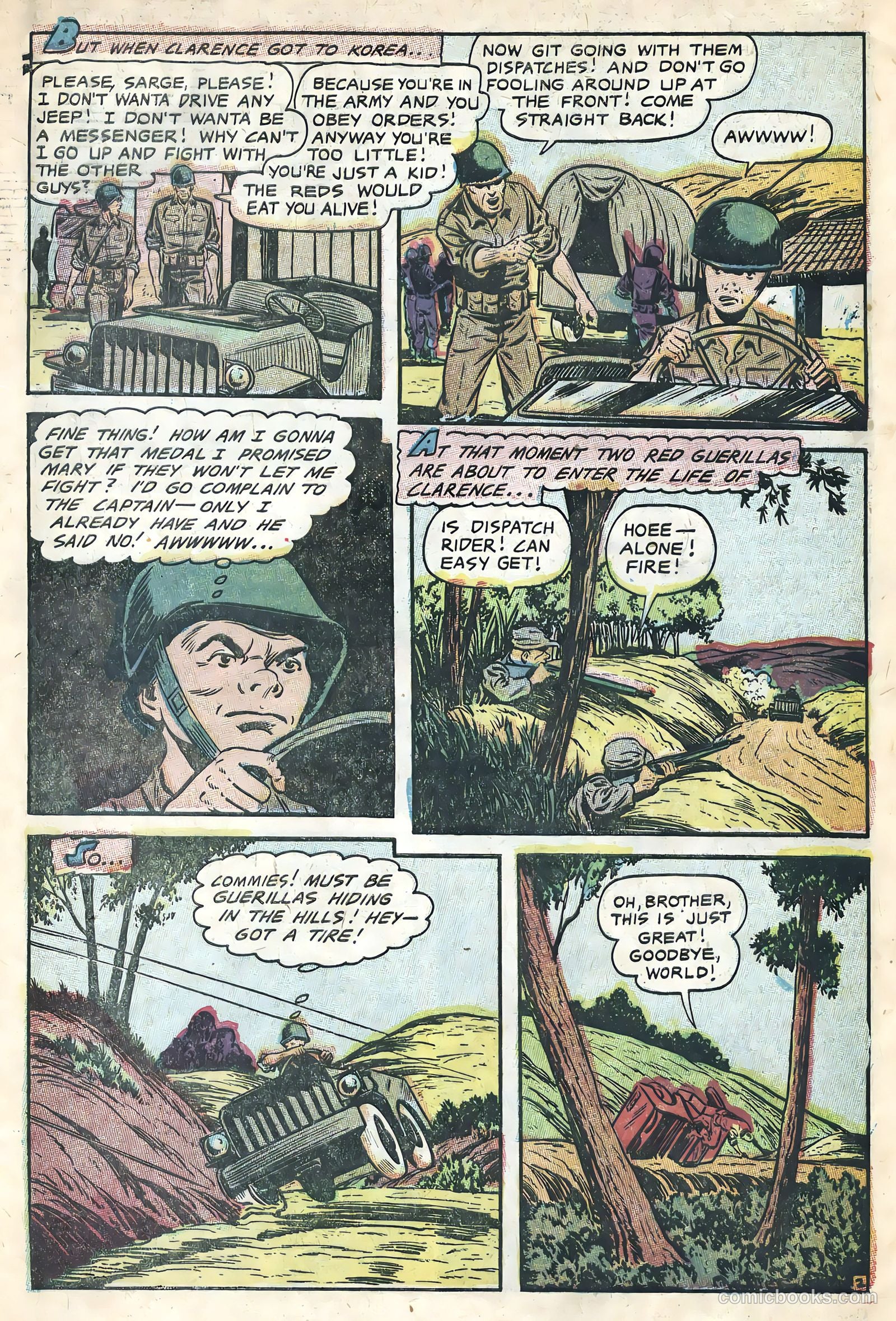 Men in Action #4 (1957) — page 5 of 36