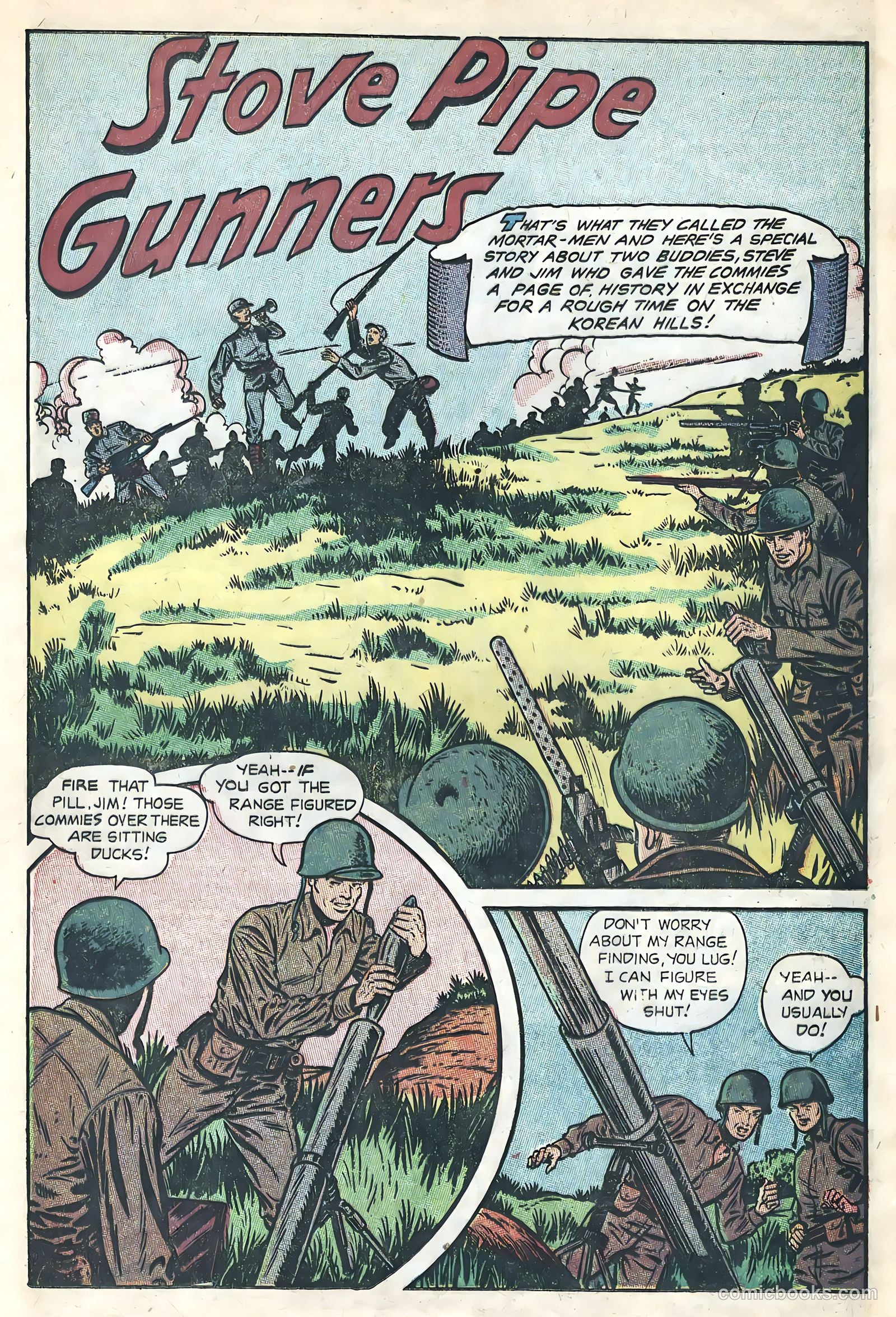 Men in Action #4 (1957) — page 11 of 36