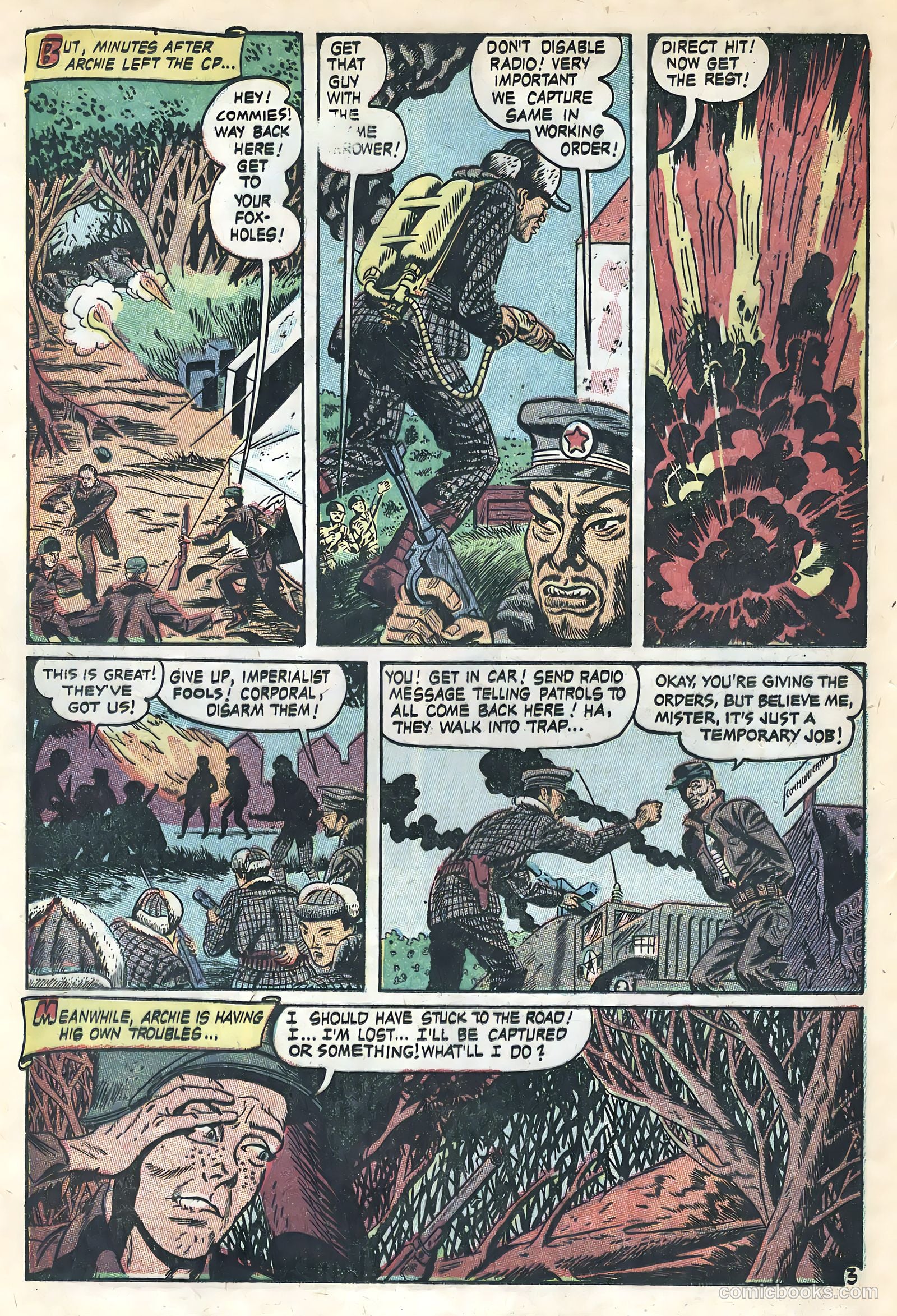 Men in Action #4 (1957) — page 22 of 36