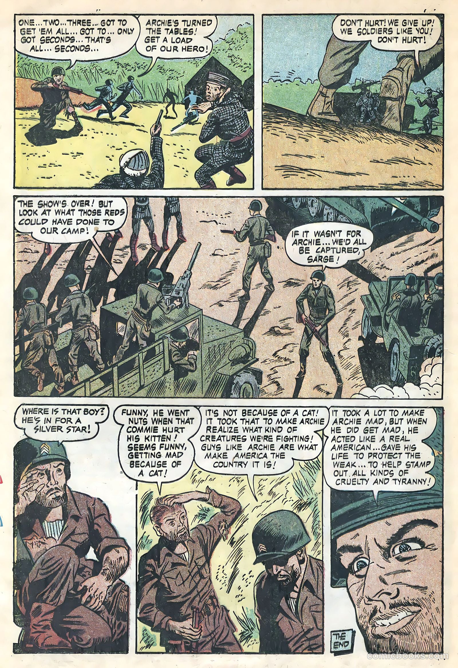 Men in Action #4 (1957) — page 26 of 36